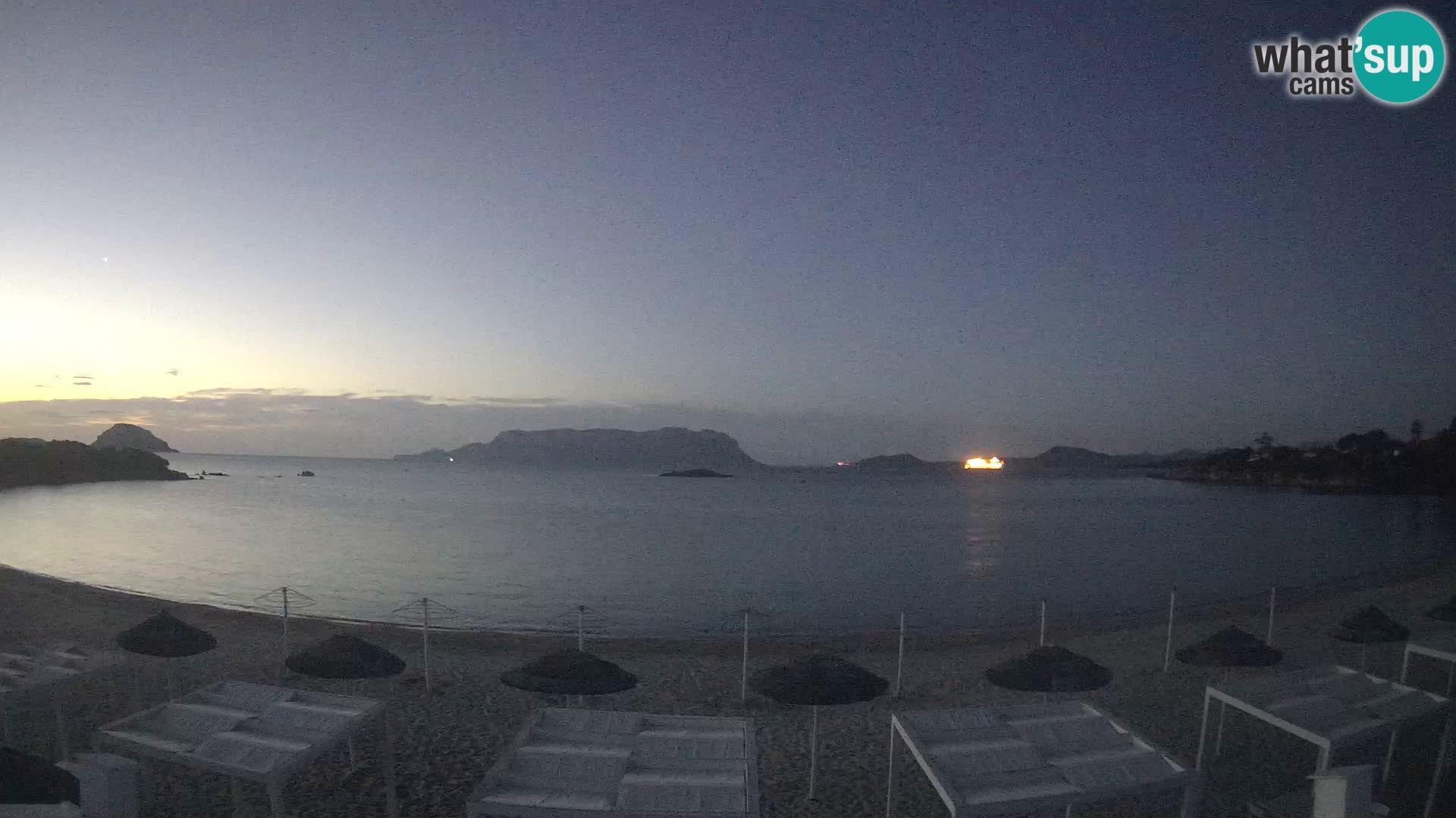 Live webcam spiaggia Cala Sassari beach – Golfo Aranci – Sardegna
