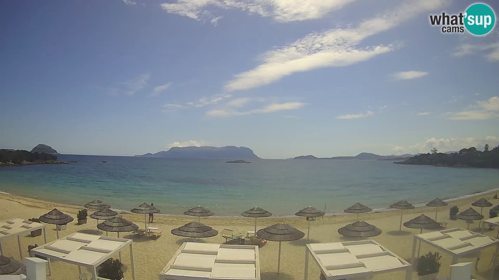 Webcam en vivo playa Cala Sassari – Golfo Aranci – Cerdeña