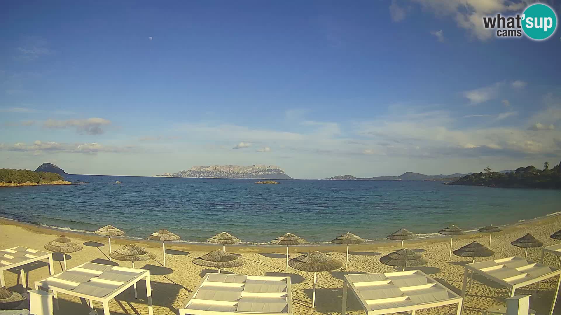 Live webcam spiaggia Cala Sassari beach – Golfo Aranci – Sardegna