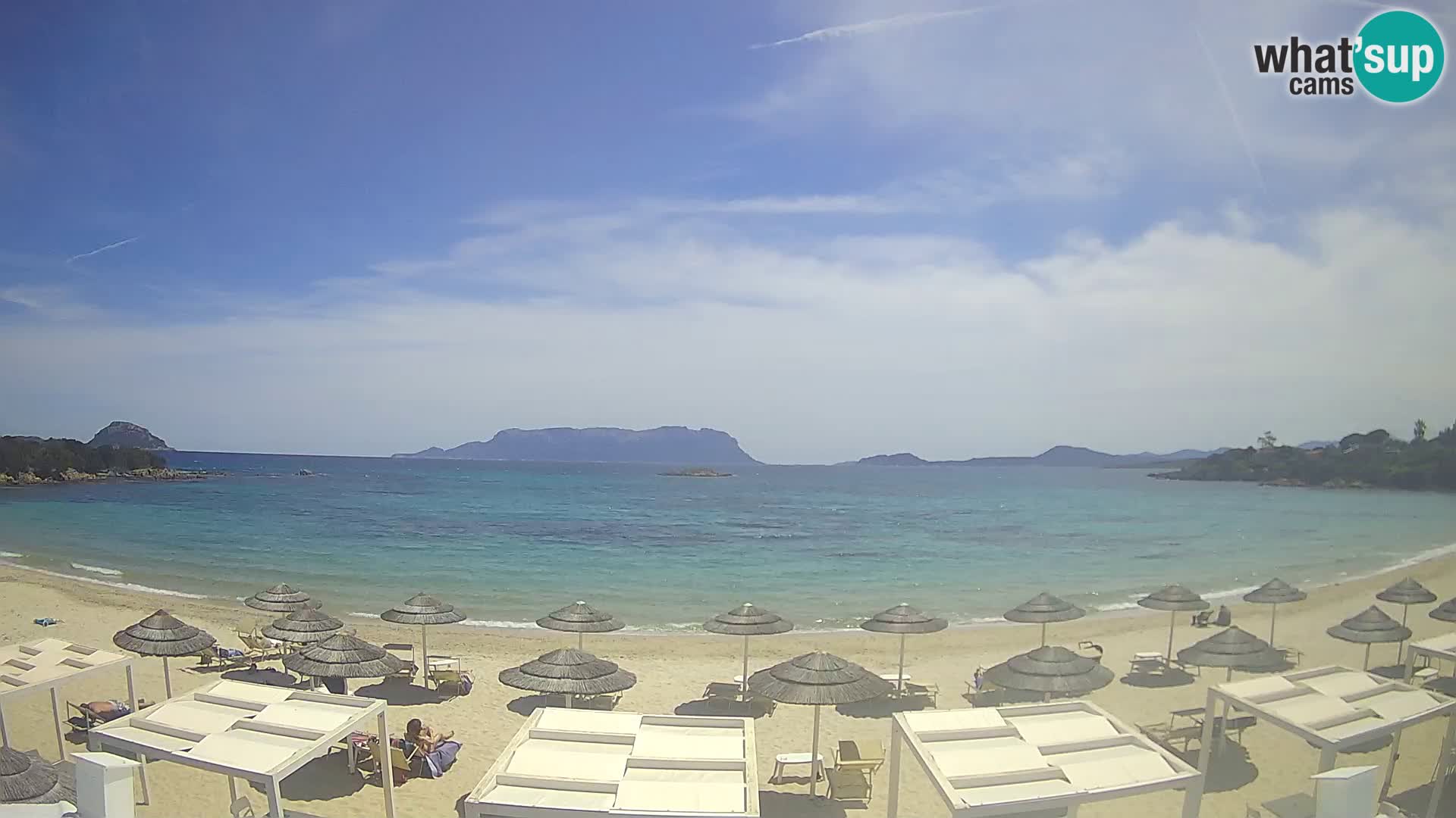 Cala Sassari Strand Live Webcam Golfo Aranci – Sardinien