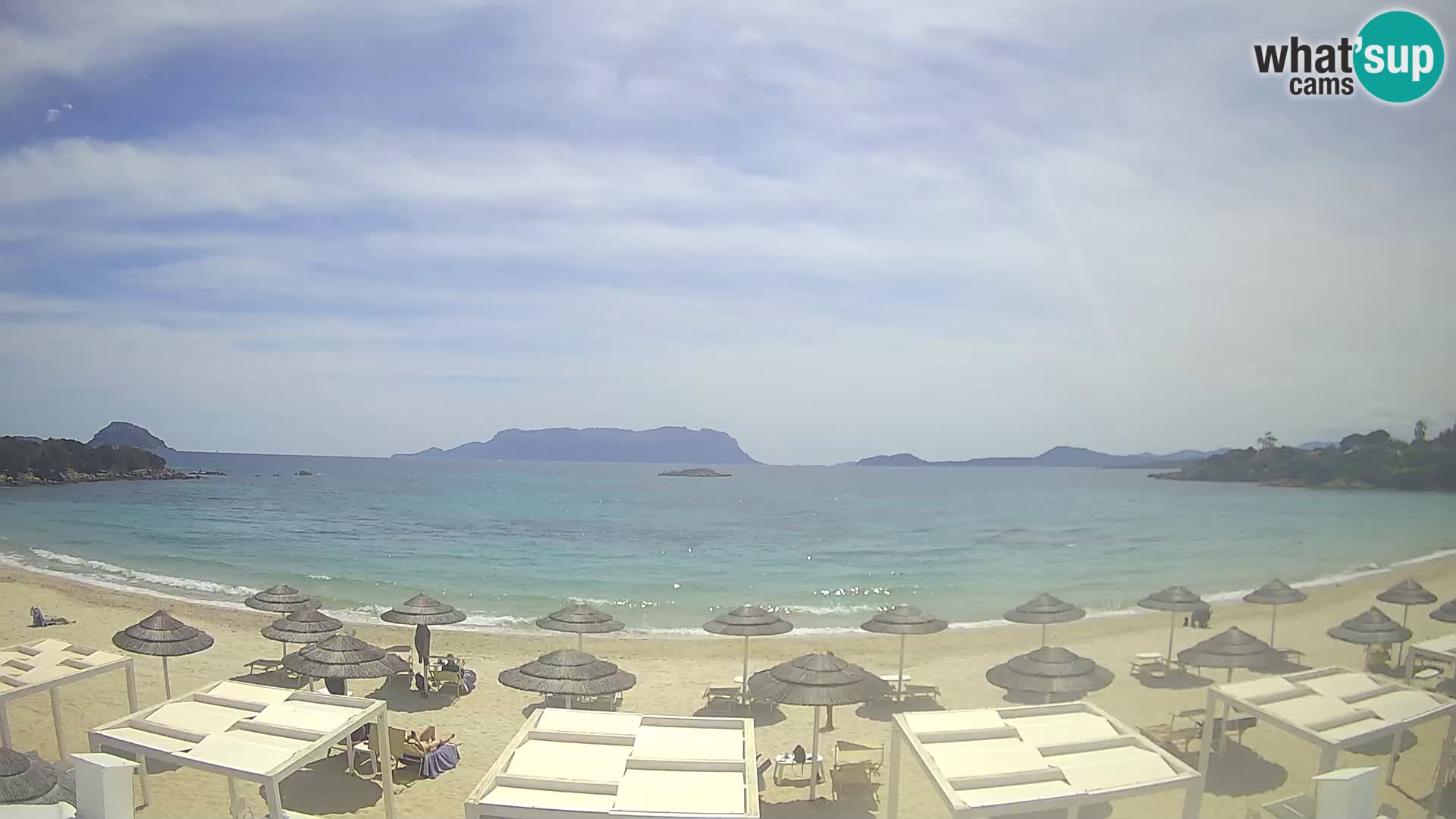 Cala Sassari Strand Live Webcam Golfo Aranci – Sardinien
