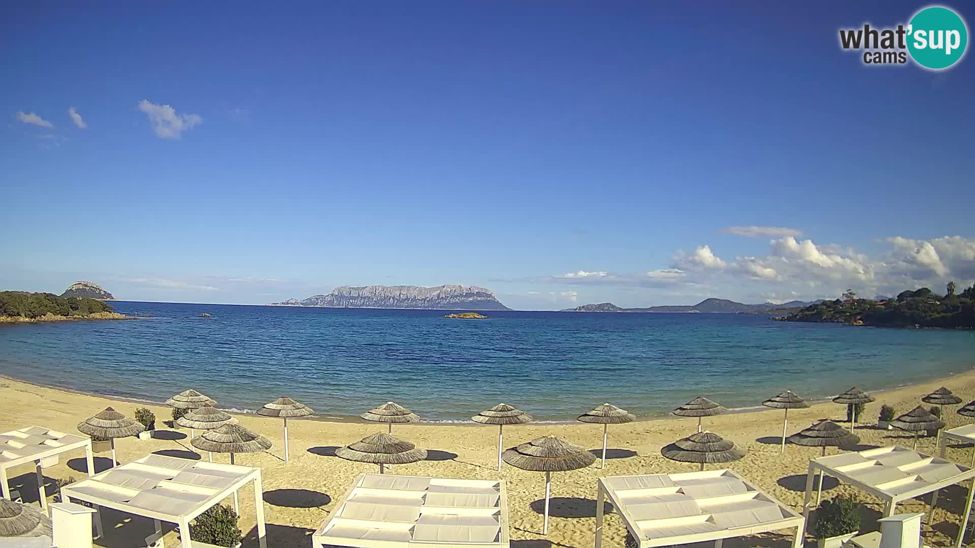 Cala Sassari Strand Live Webcam Golfo Aranci – Sardinien