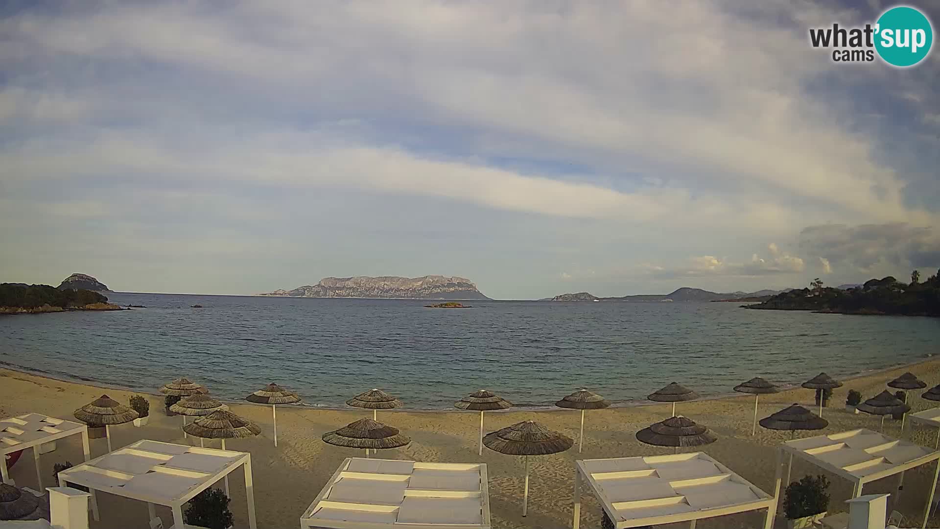 Live webcam spiaggia Cala Sassari beach – Golfo Aranci – Sardegna