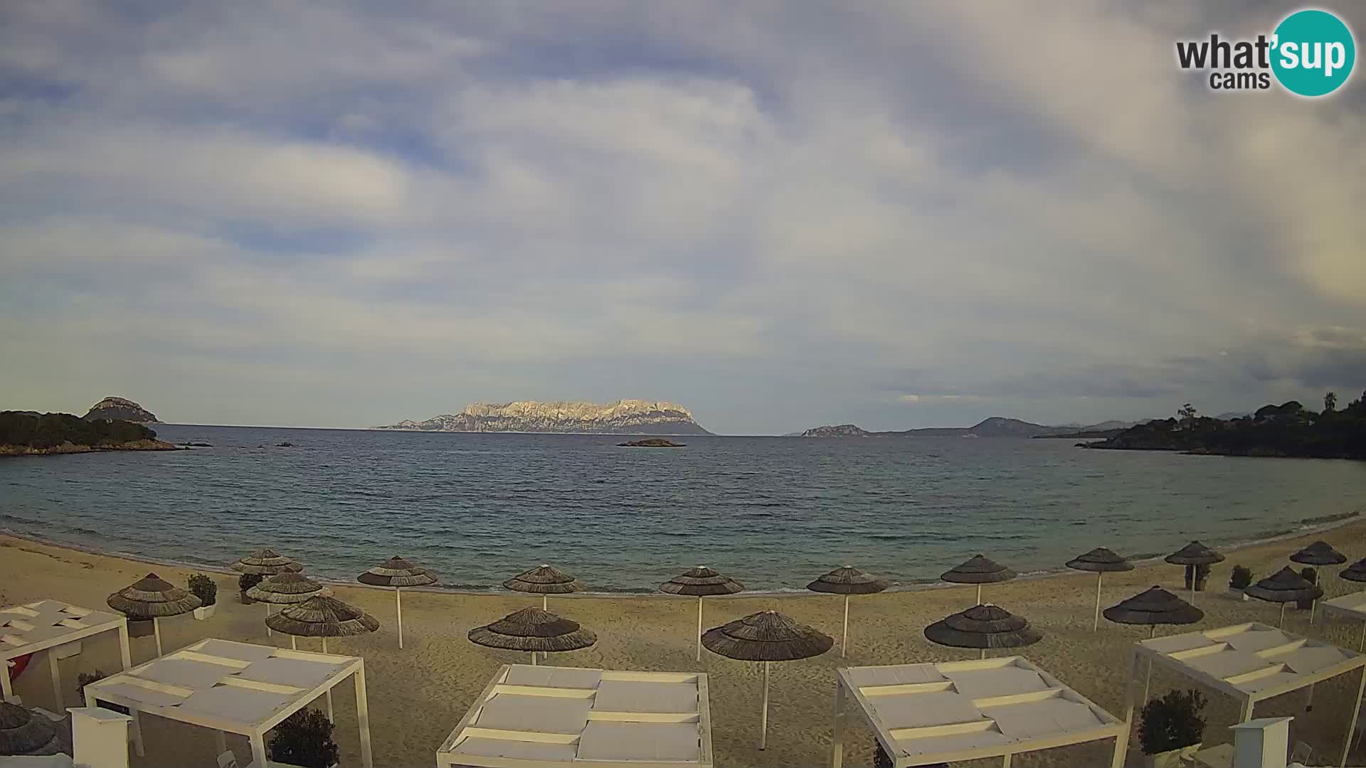Cala Sassari Strand Live Webcam Golfo Aranci – Sardinien