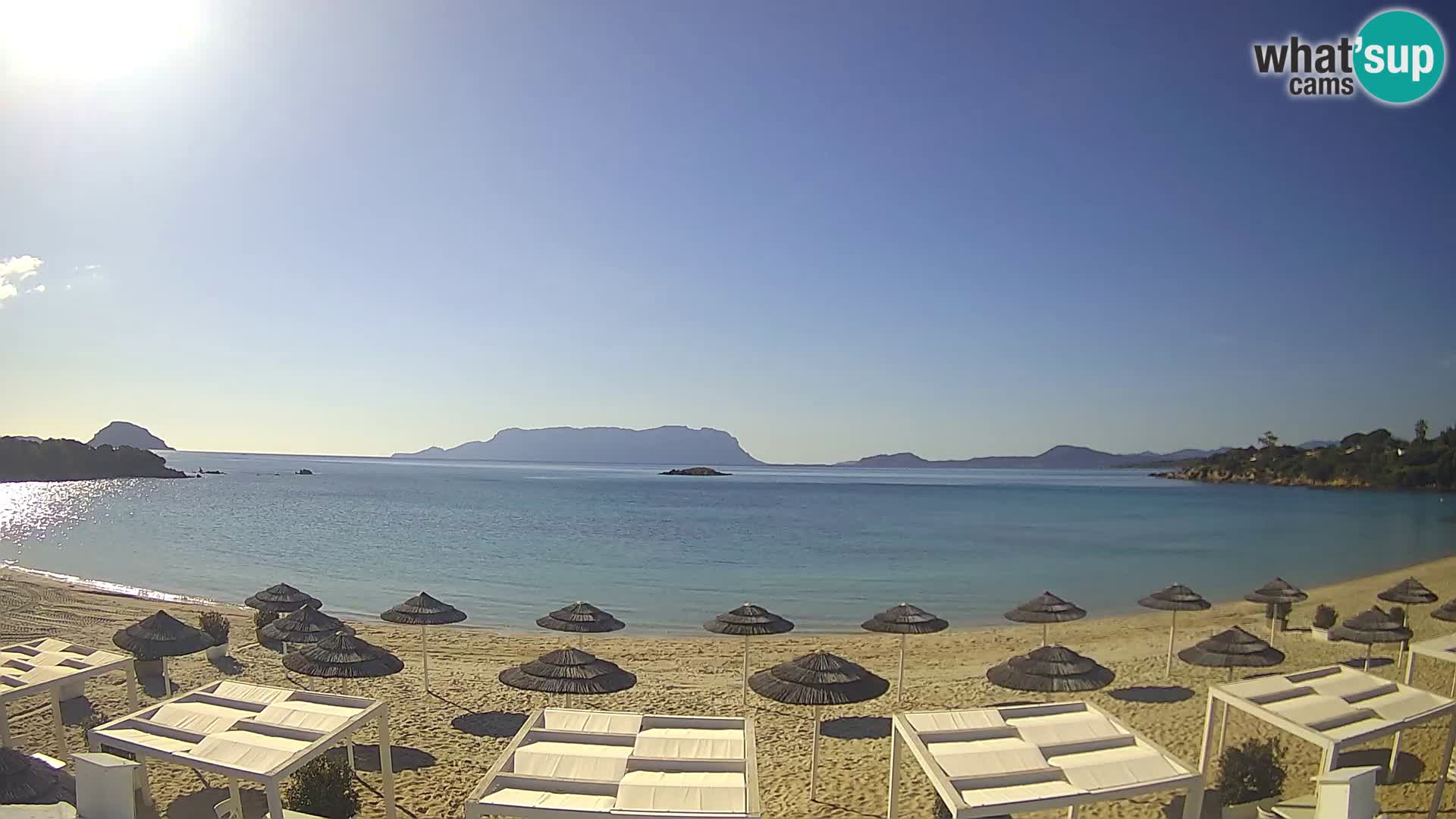 Live webcam spiaggia Cala Sassari beach – Golfo Aranci – Sardegna