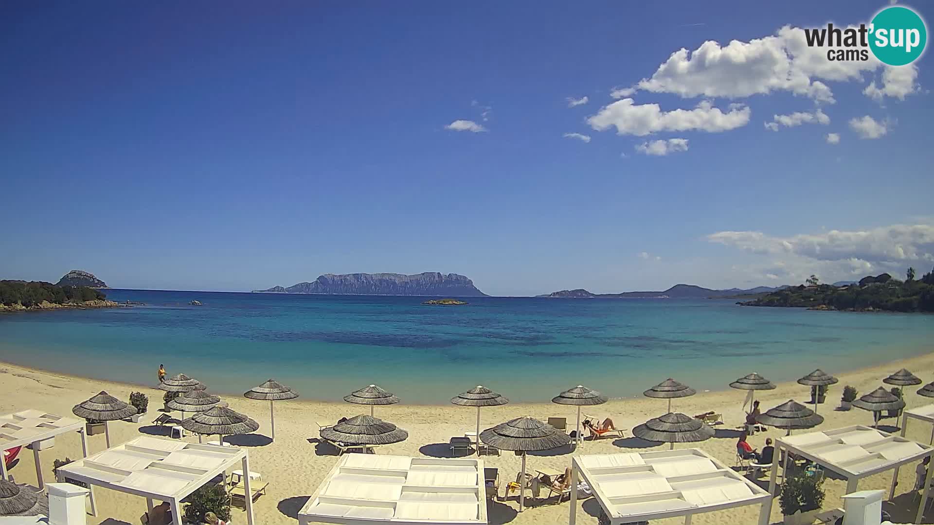 Live webcam spiaggia Cala Sassari beach – Golfo Aranci – Sardegna