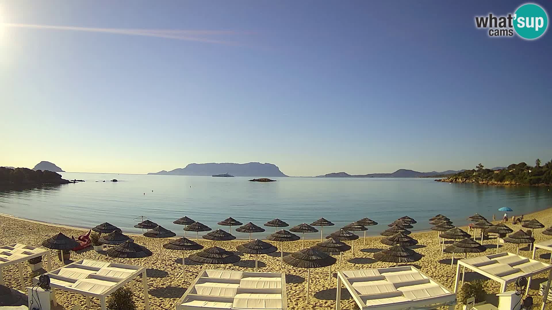 Webcam en vivo playa Cala Sassari – Golfo Aranci – Cerdeña