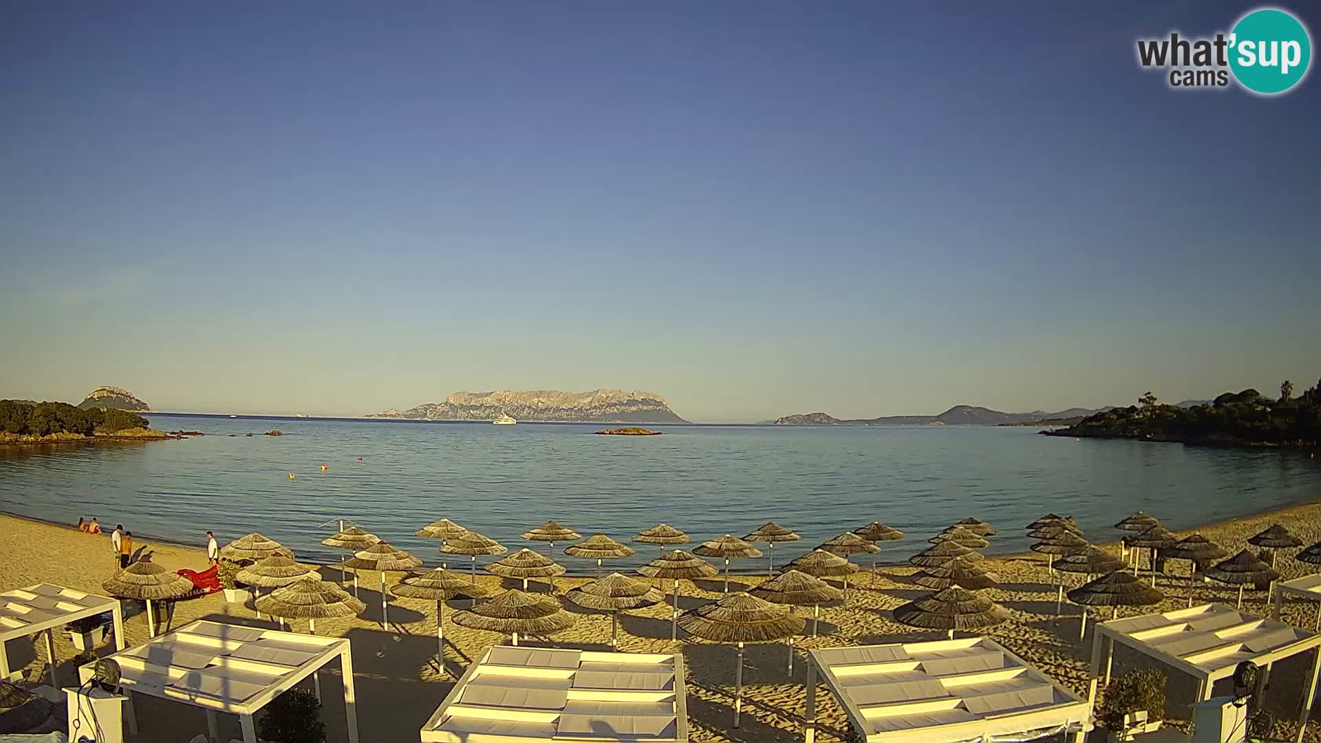 Live webcam spiaggia Cala Sassari beach – Golfo Aranci – Sardegna
