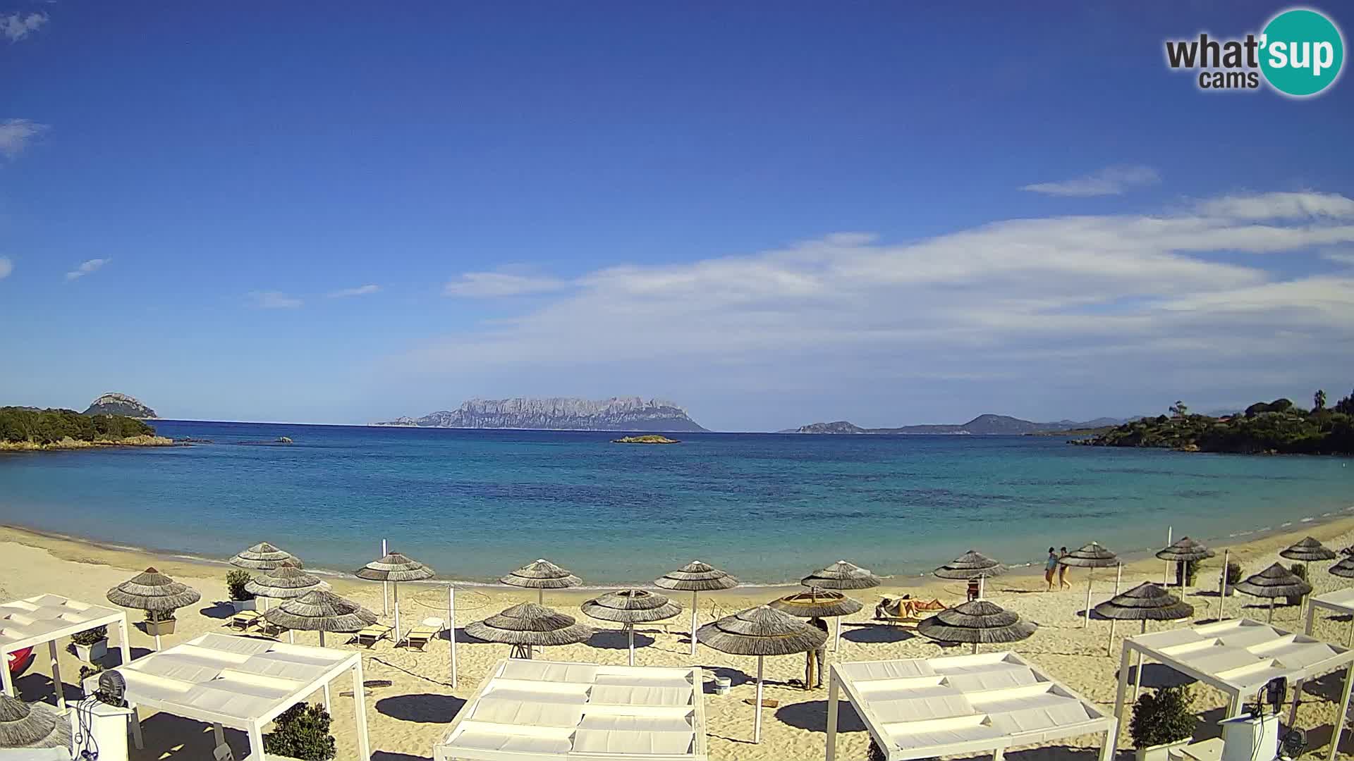 Live webcam spiaggia Cala Sassari beach – Golfo Aranci – Sardegna