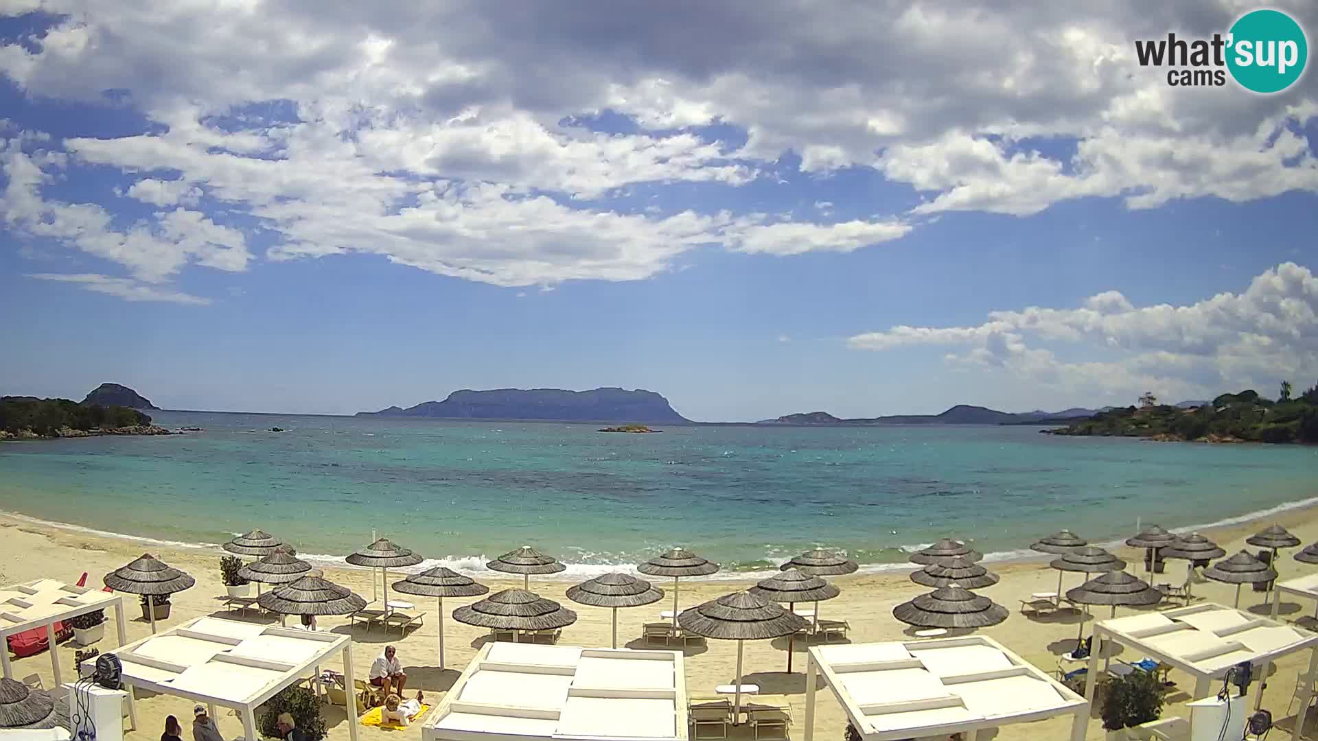 Cala Sassari Strand Live Webcam Golfo Aranci – Sardinien