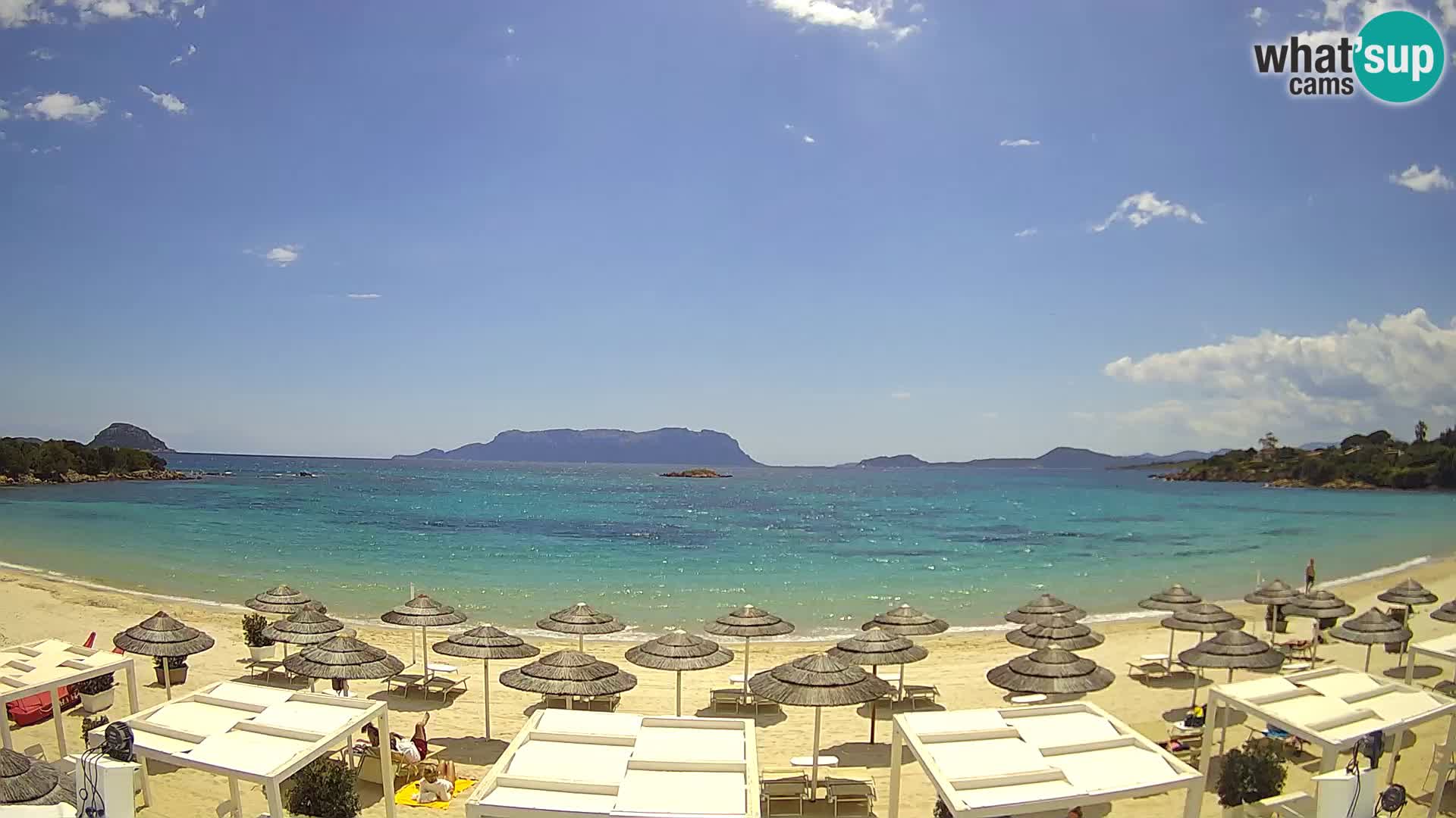 Web kamera uživo plaža Cala Sassari – Golfo Aranci – Sardinija