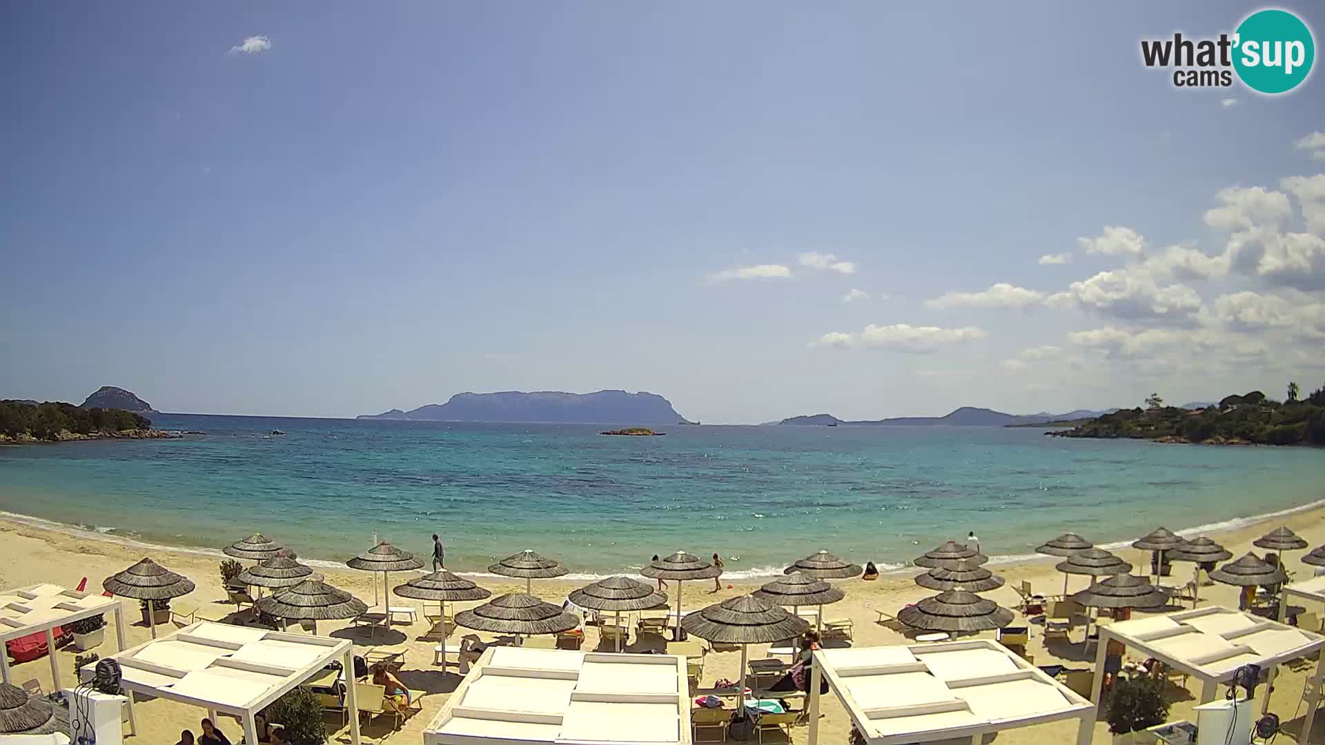 Live webcam spiaggia Cala Sassari beach – Golfo Aranci – Sardegna