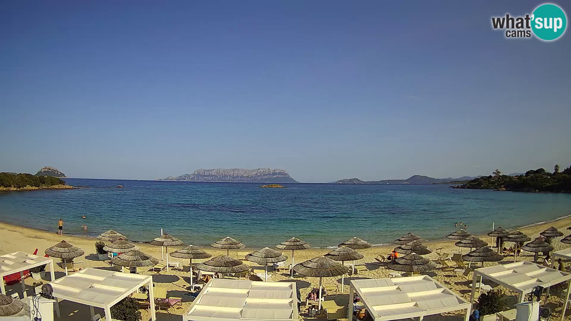 Cala Sassari Strand Live Webcam Golfo Aranci – Sardinien