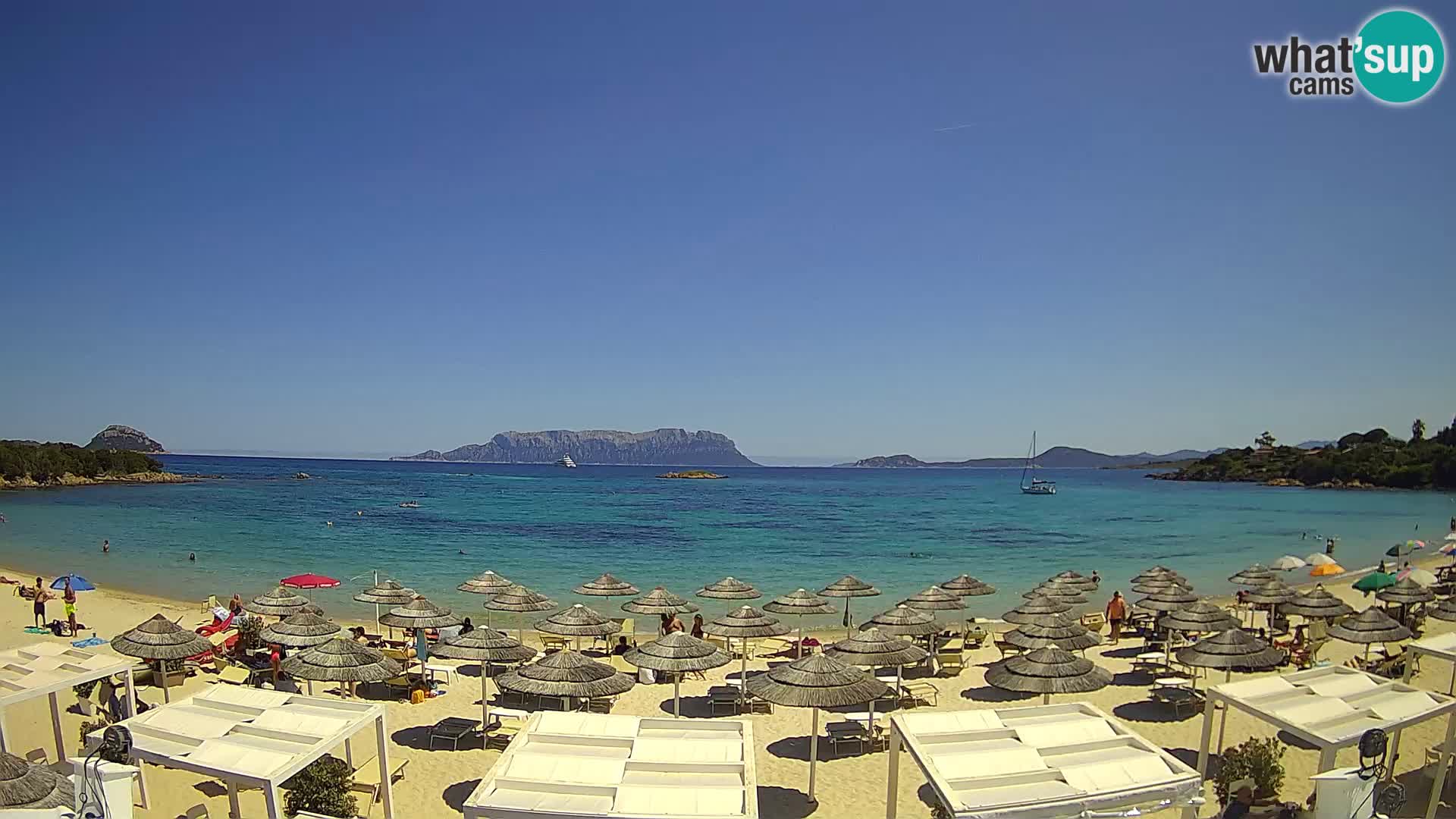 Webcam en vivo playa Cala Sassari – Golfo Aranci – Cerdeña