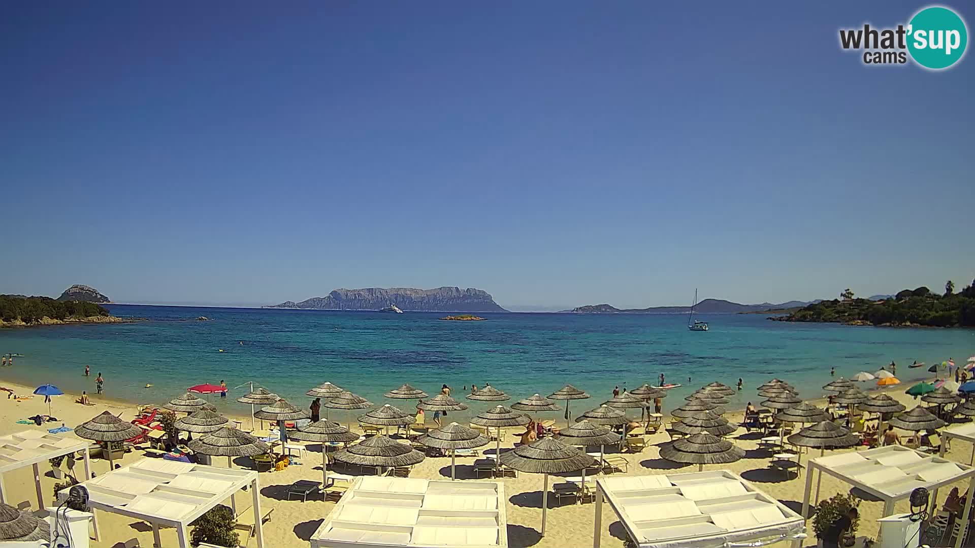 Cala Sassari Strand Live Webcam Golfo Aranci – Sardinien