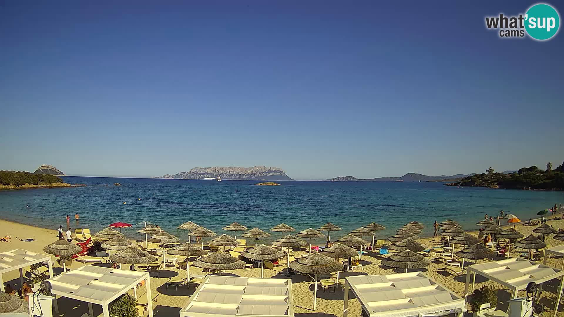 Web kamera uživo plaža Cala Sassari – Golfo Aranci – Sardinija