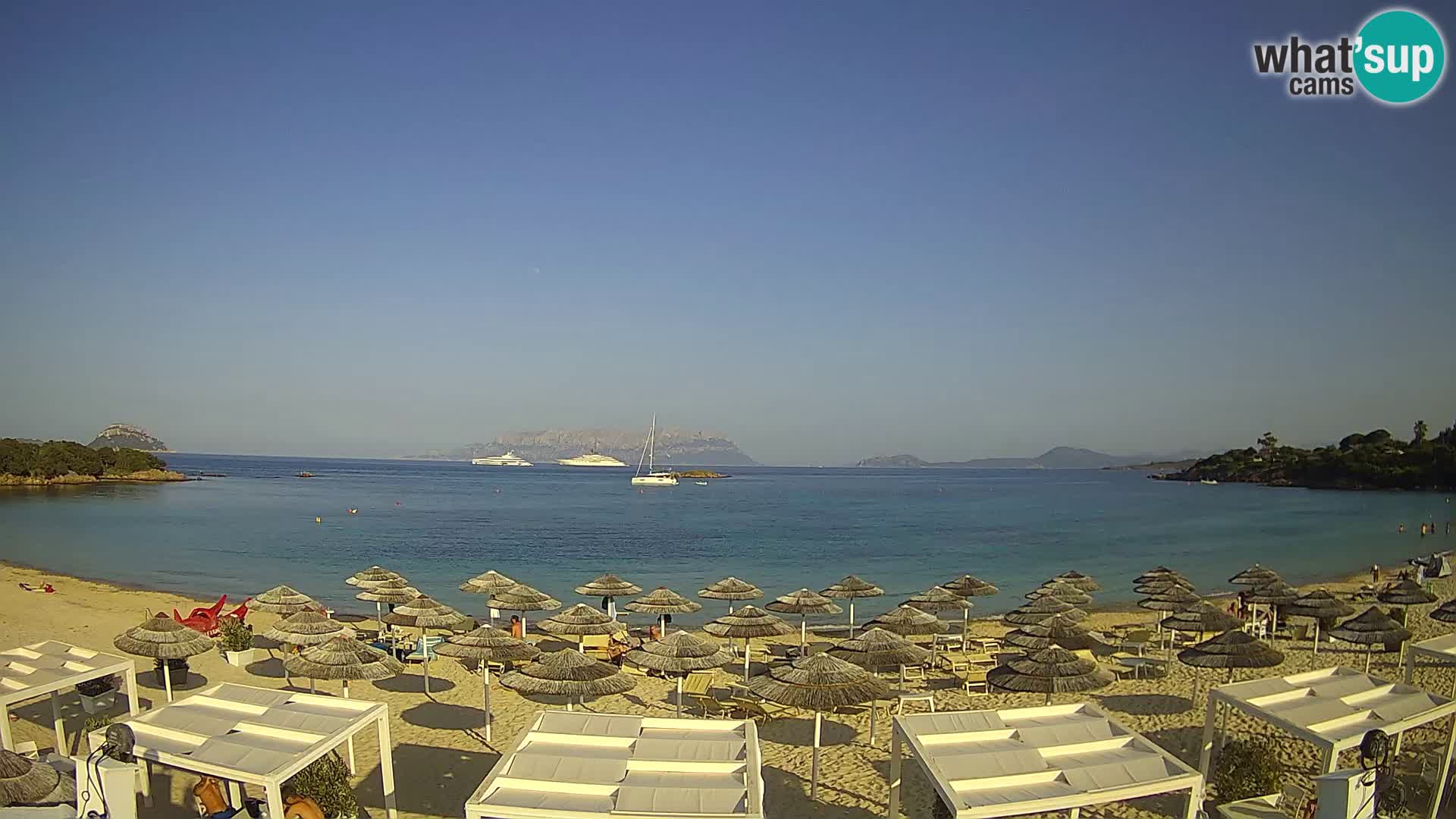 Cala Sassari Strand Live Webcam Golfo Aranci – Sardinien