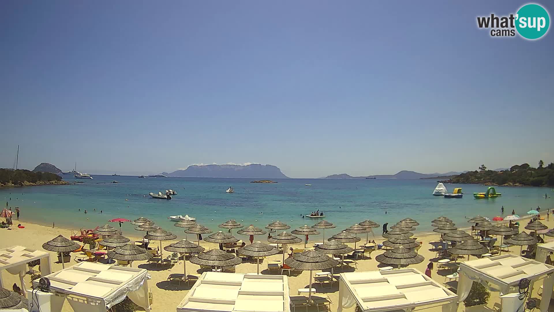 Live webcam spiaggia Cala Sassari beach – Golfo Aranci – Sardegna