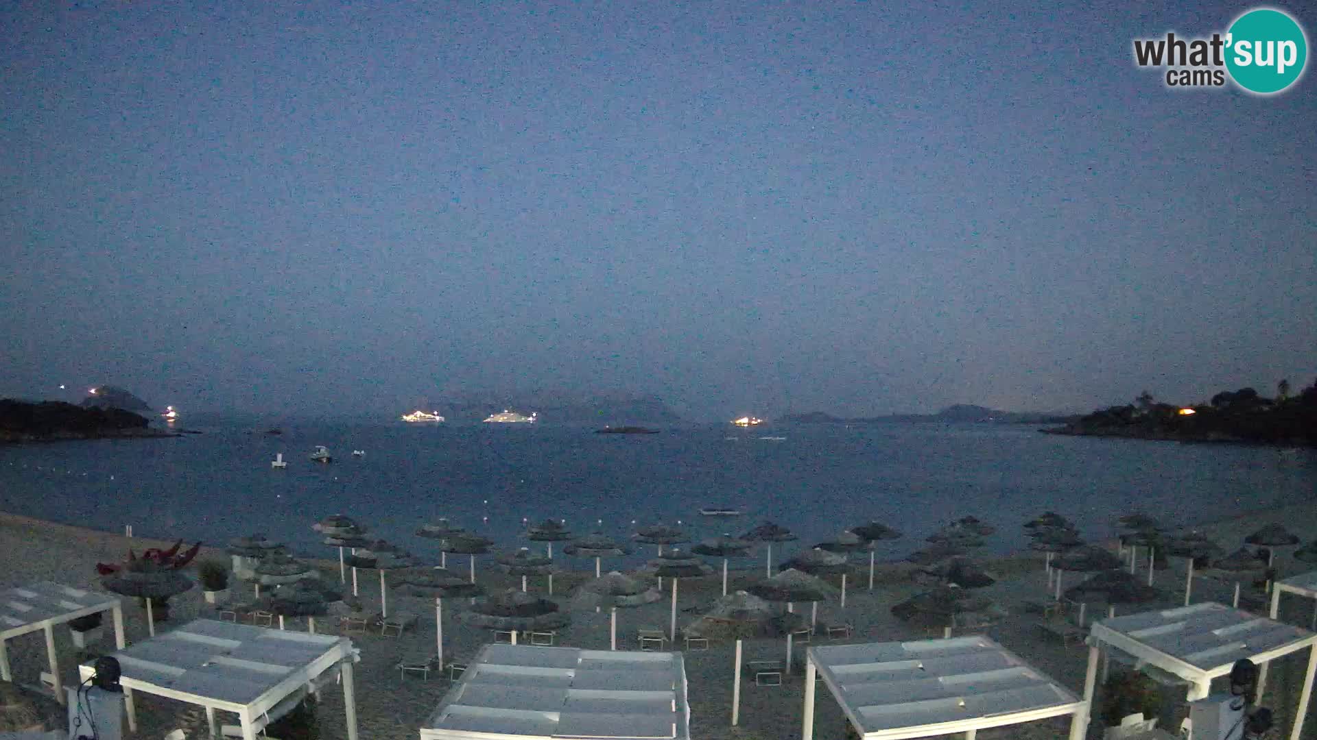 Cala Sassari Strand Live Webcam Golfo Aranci – Sardinien