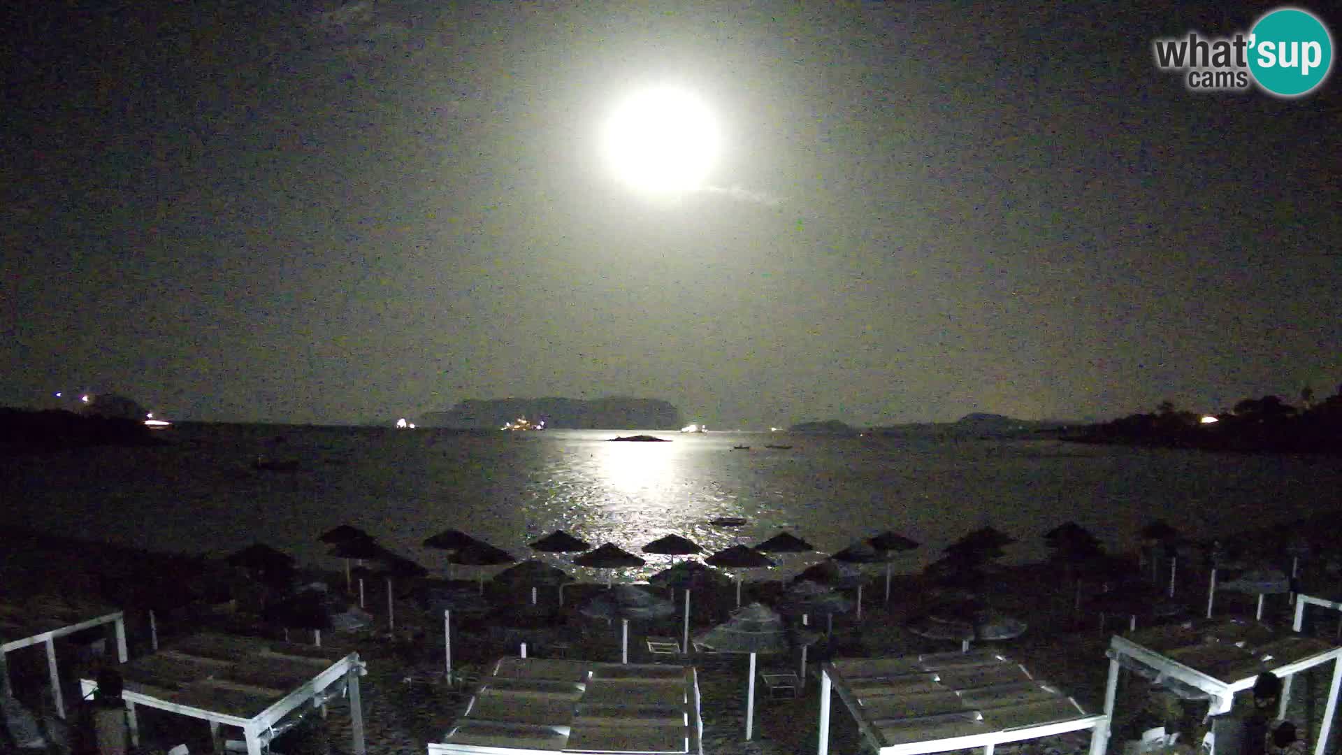 Live webcam spiaggia Cala Sassari beach – Golfo Aranci – Sardegna