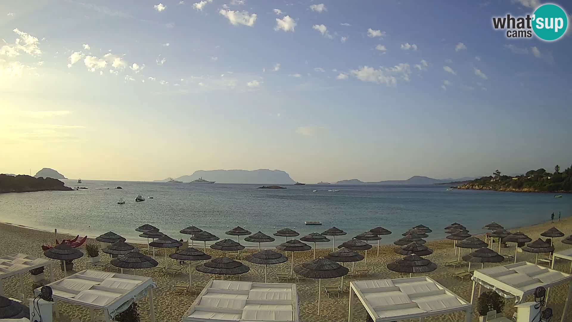 Live webcam spiaggia Cala Sassari beach – Golfo Aranci – Sardegna
