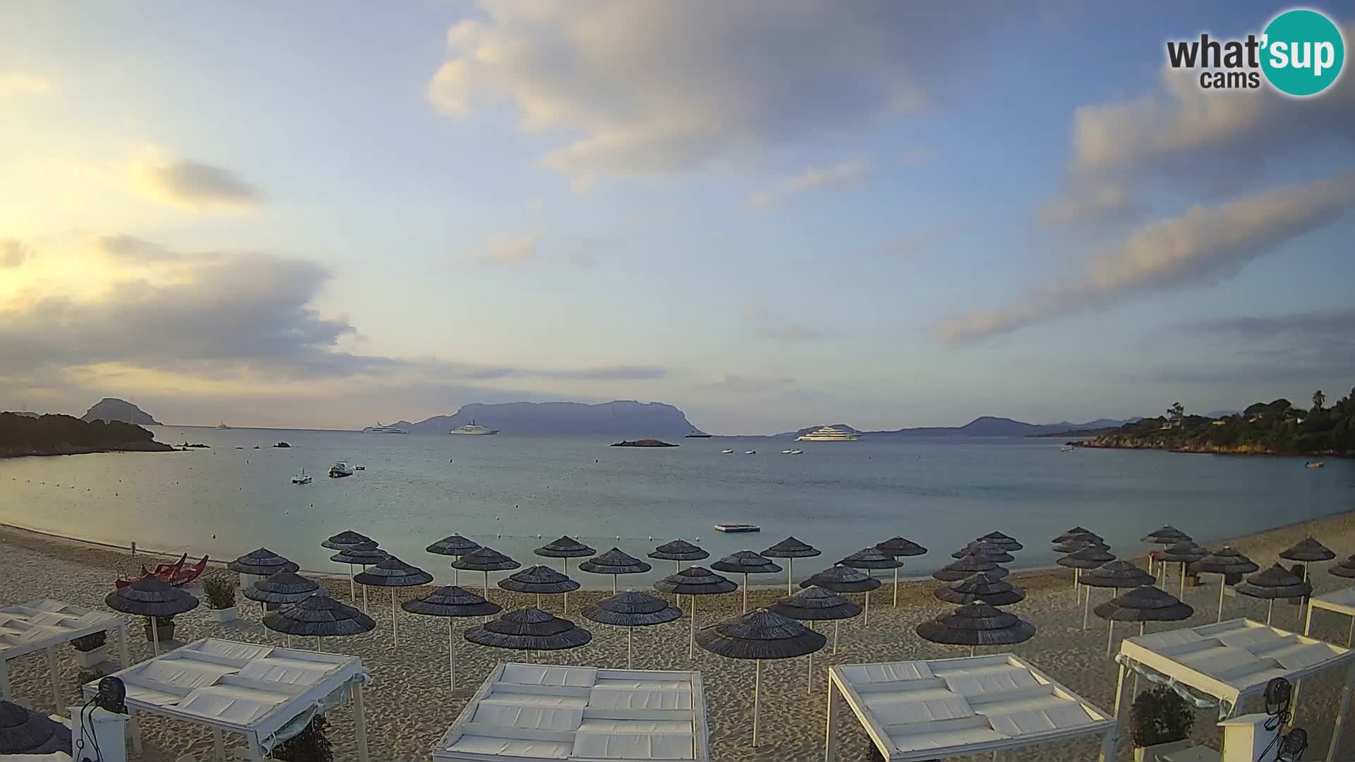 Cala Sassari Strand Live Webcam Golfo Aranci – Sardinien