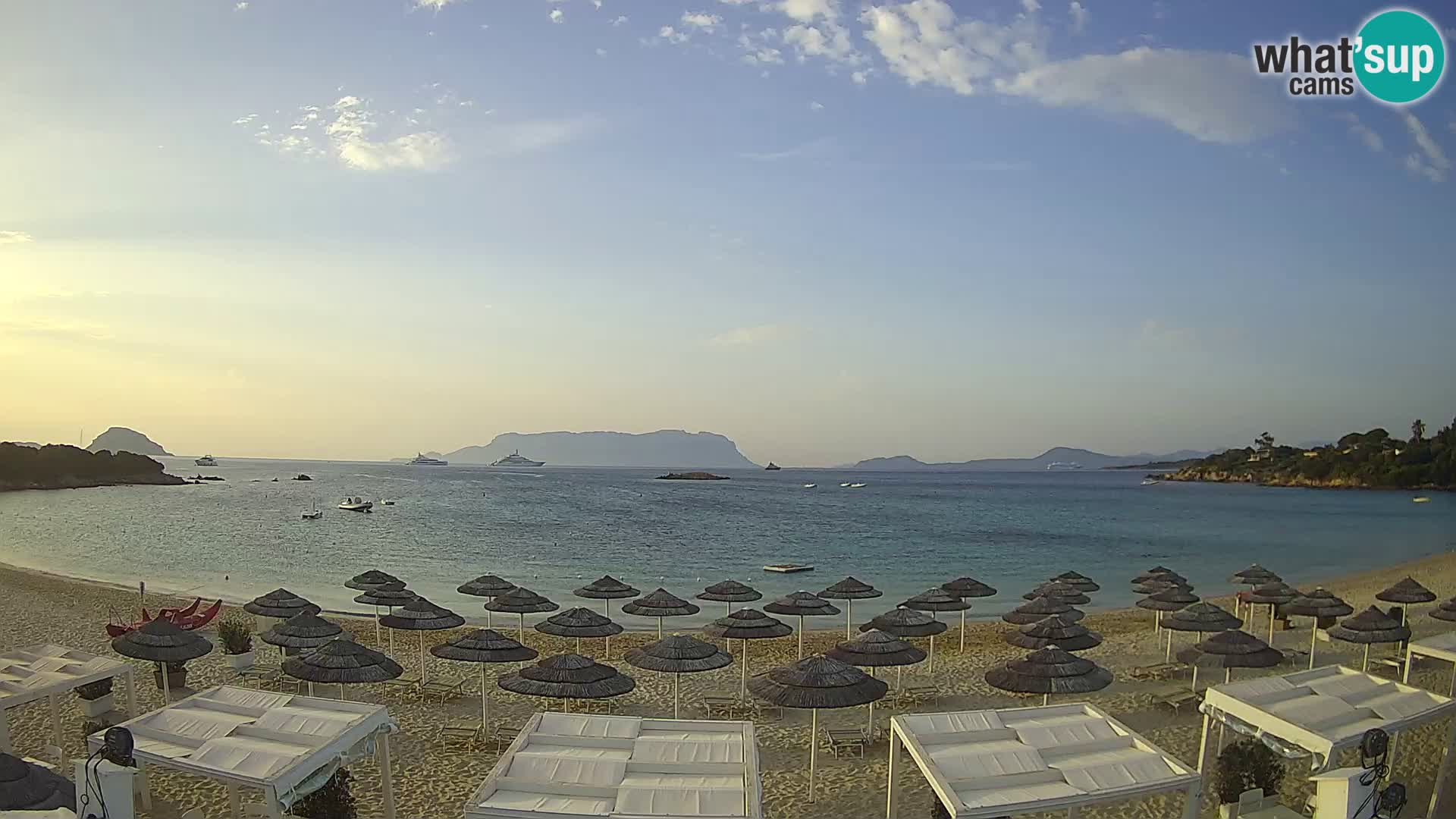 Live webcam spiaggia Cala Sassari beach – Golfo Aranci – Sardegna