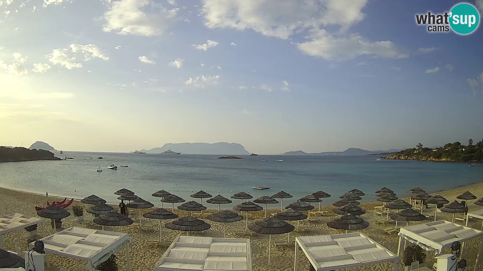 Cala Sassari Strand Live Webcam Golfo Aranci – Sardinien