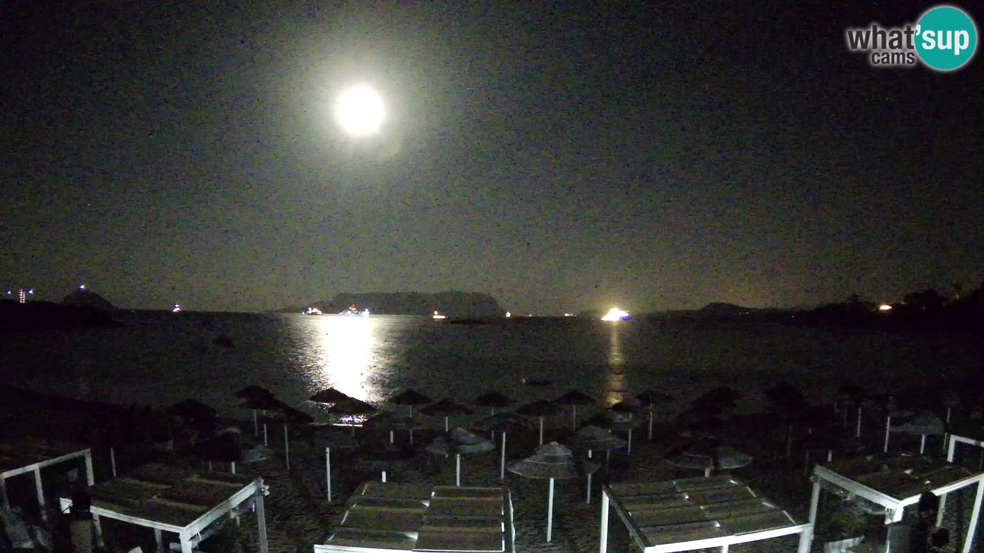 Live webcam spiaggia Cala Sassari beach – Golfo Aranci – Sardegna