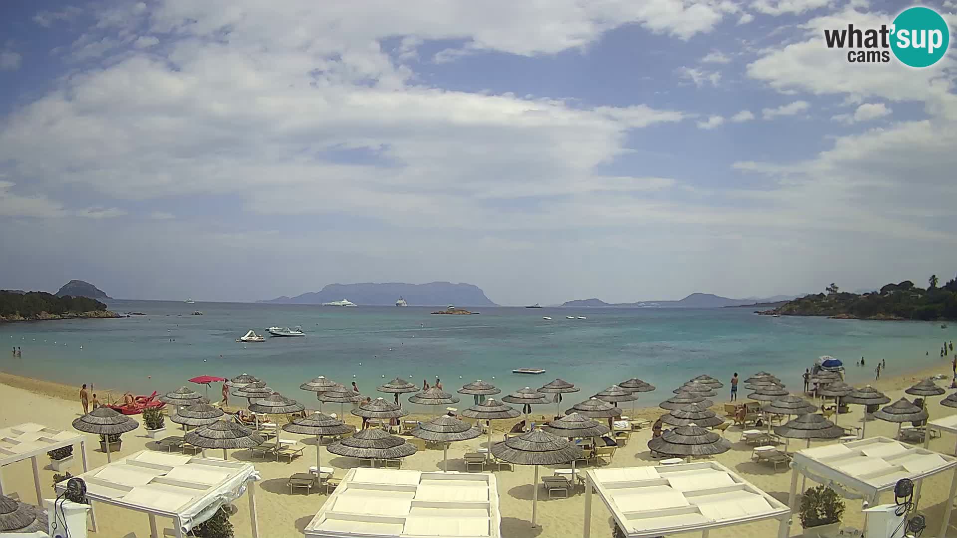 Live webcam spiaggia Cala Sassari beach – Golfo Aranci – Sardegna