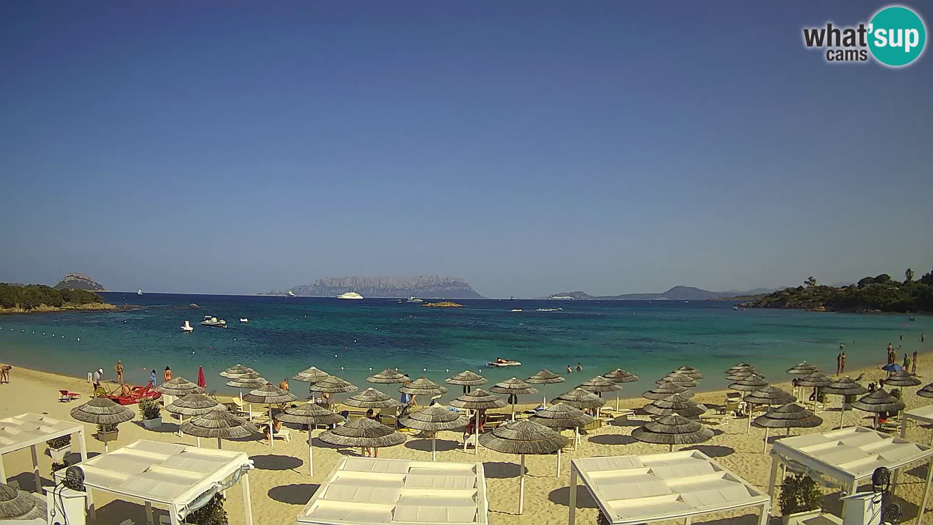 Webcam en vivo playa Cala Sassari – Golfo Aranci – Cerdeña