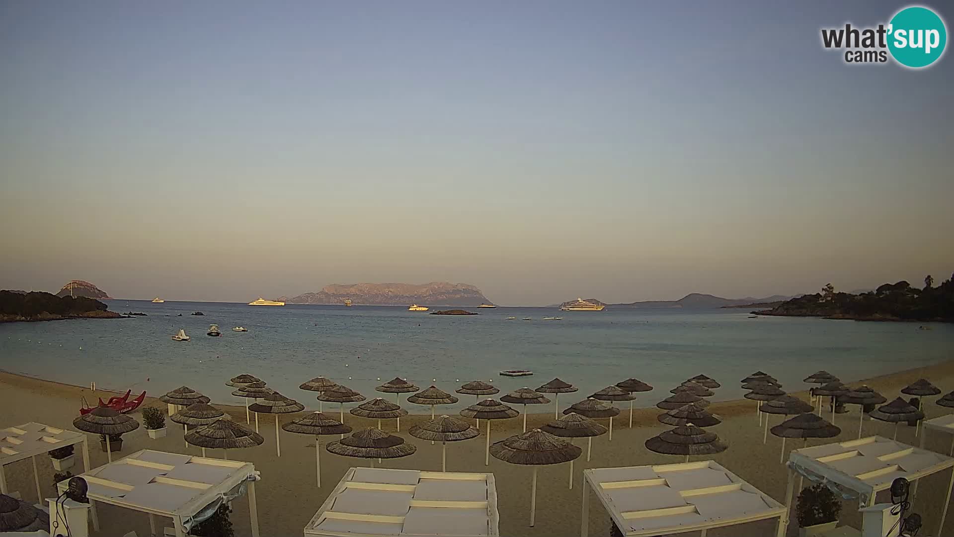 Cala Sassari Strand Live Webcam Golfo Aranci – Sardinien