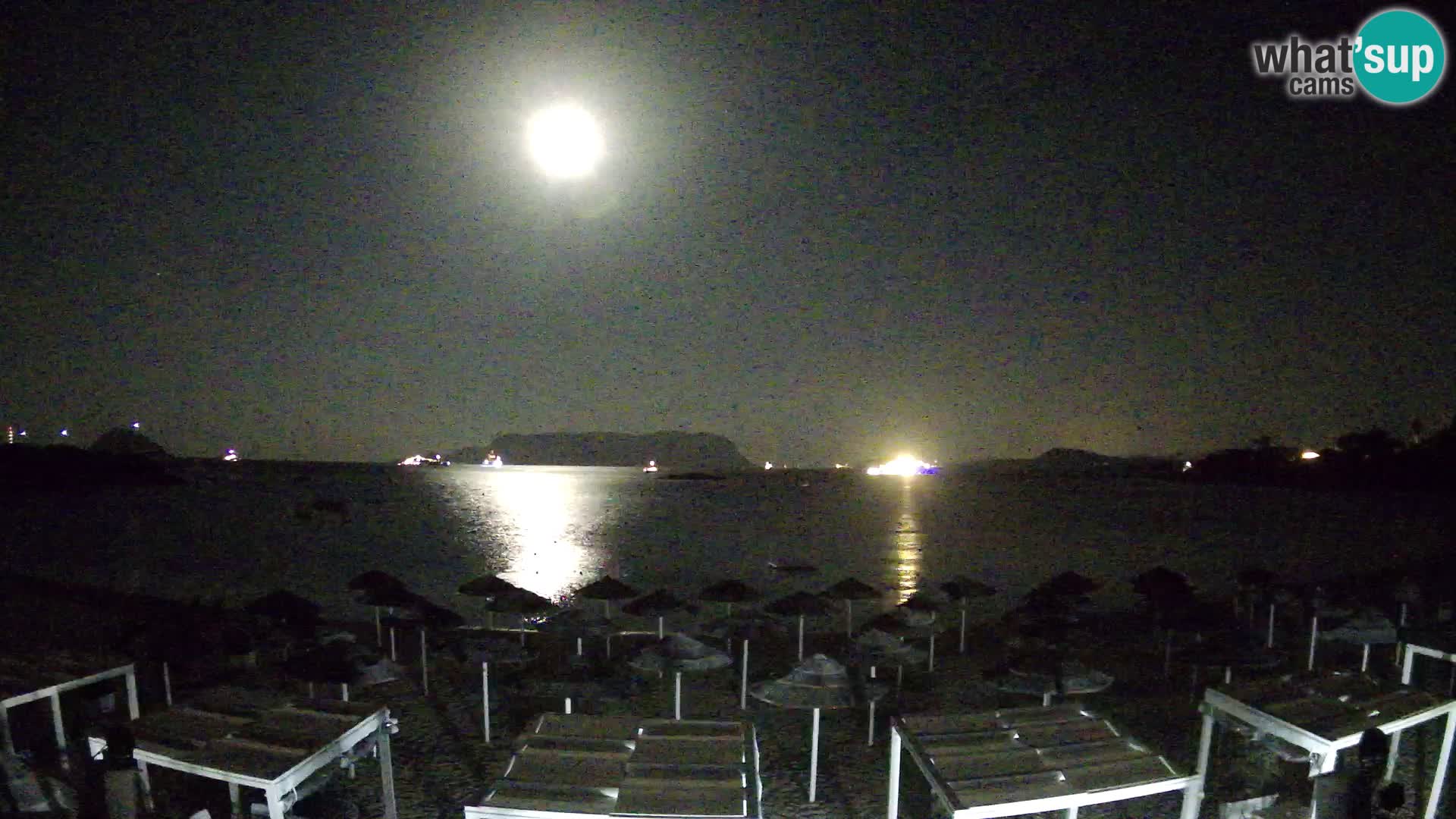Live webcam spiaggia Cala Sassari beach – Golfo Aranci – Sardegna