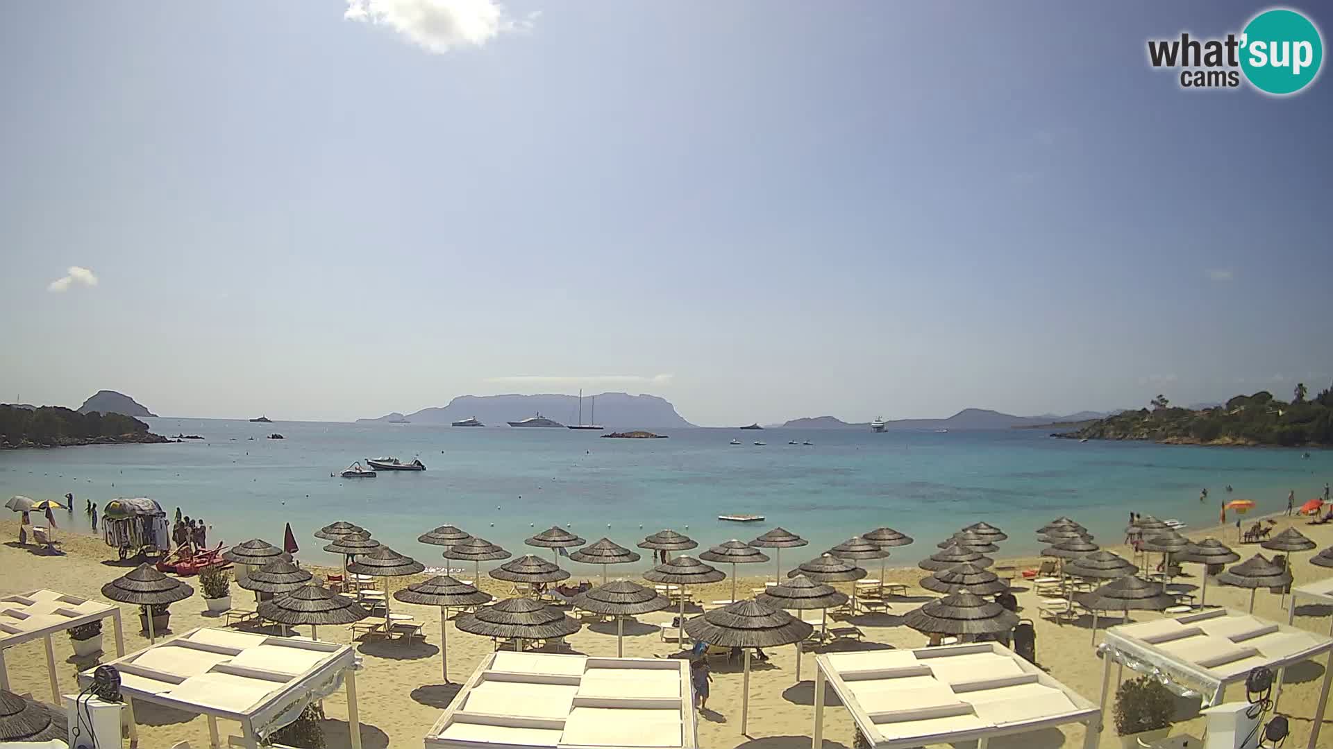Live webcam spiaggia Cala Sassari beach – Golfo Aranci – Sardegna