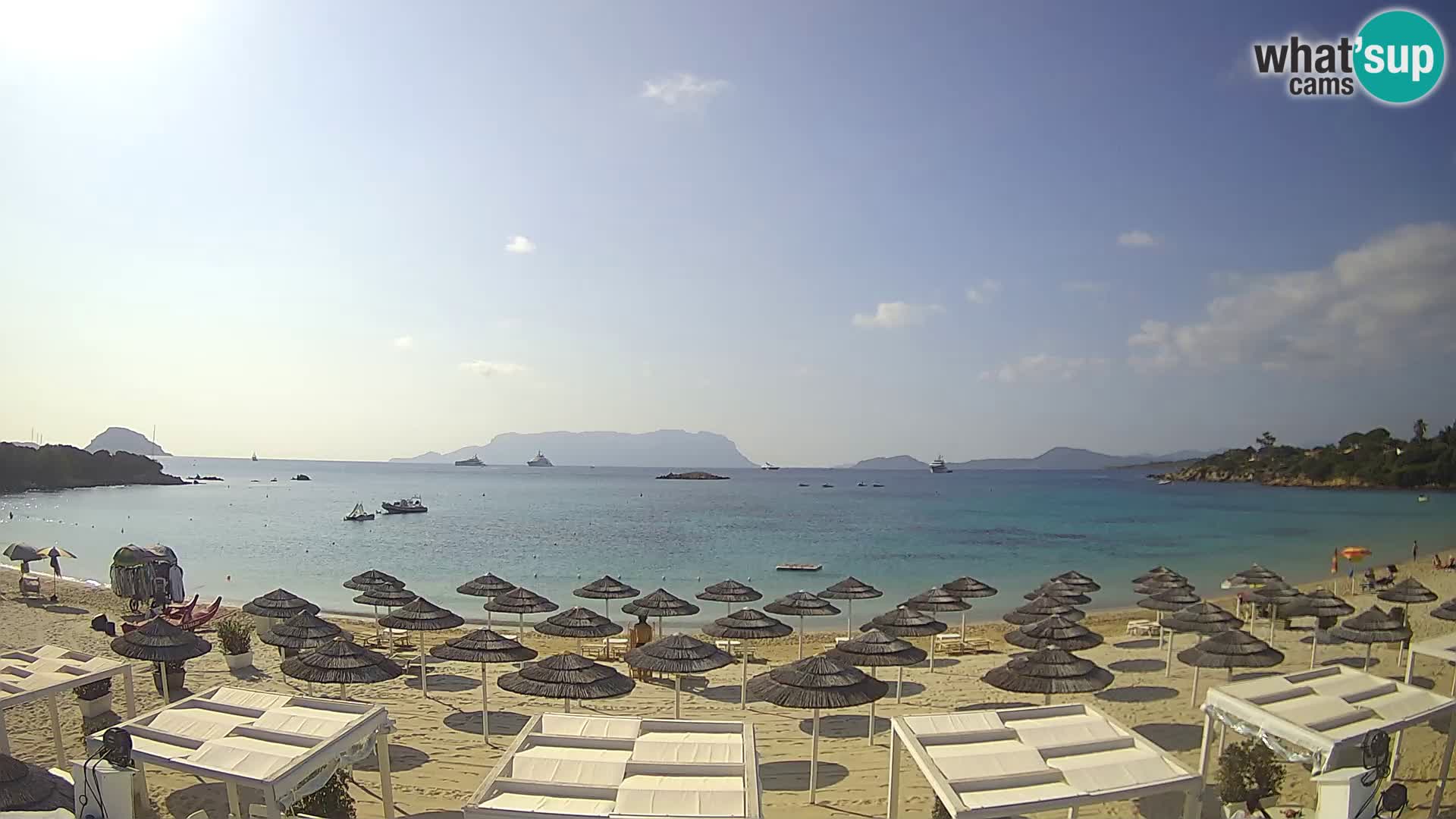 Live webcam spiaggia Cala Sassari beach – Golfo Aranci – Sardegna