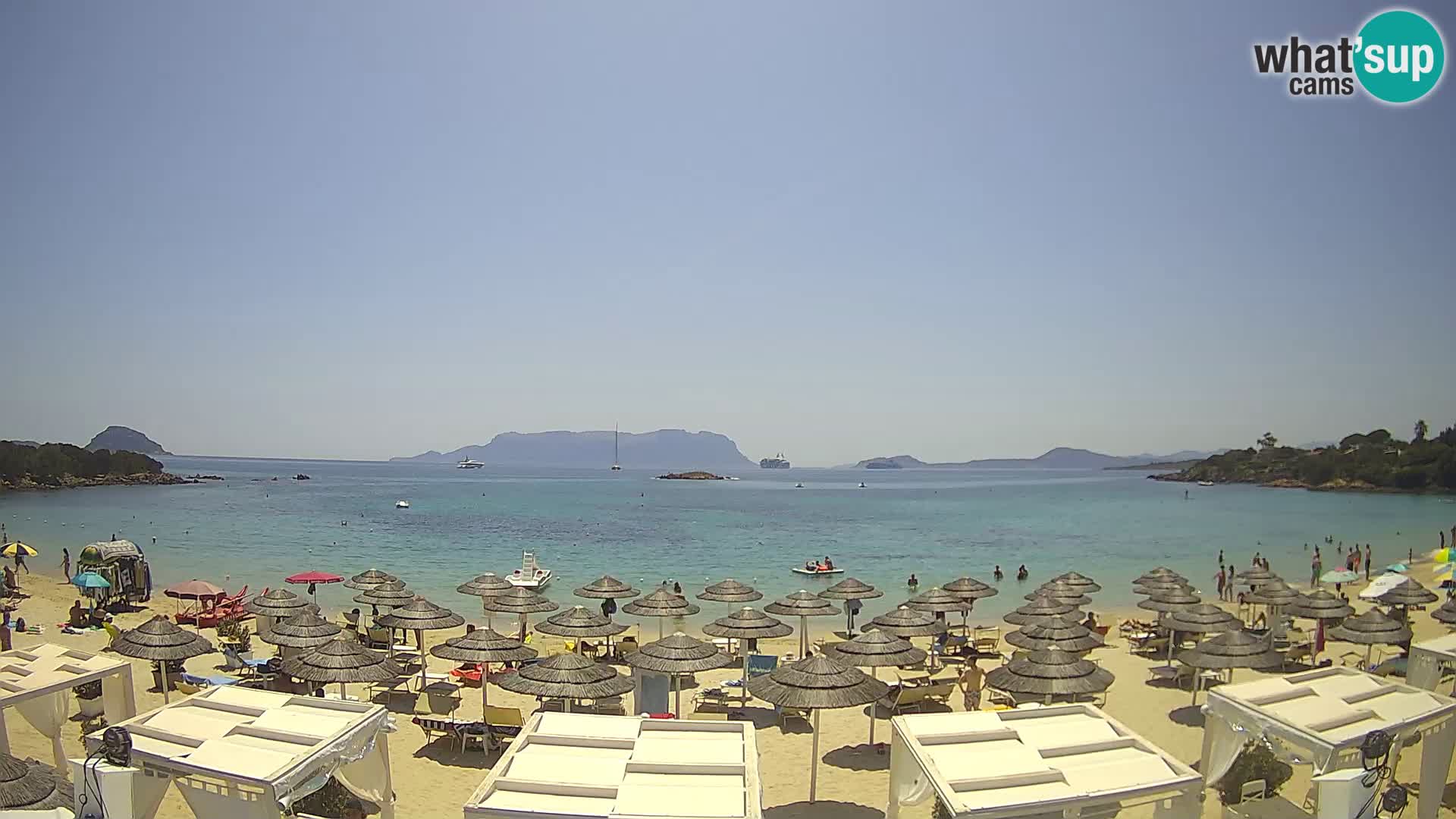 Live webcam spiaggia Cala Sassari beach – Golfo Aranci – Sardegna