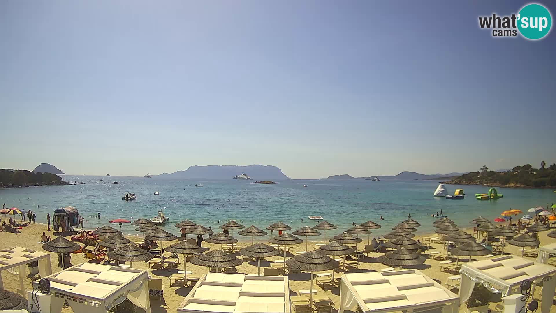 Cala Sassari Strand Live Webcam Golfo Aranci – Sardinien