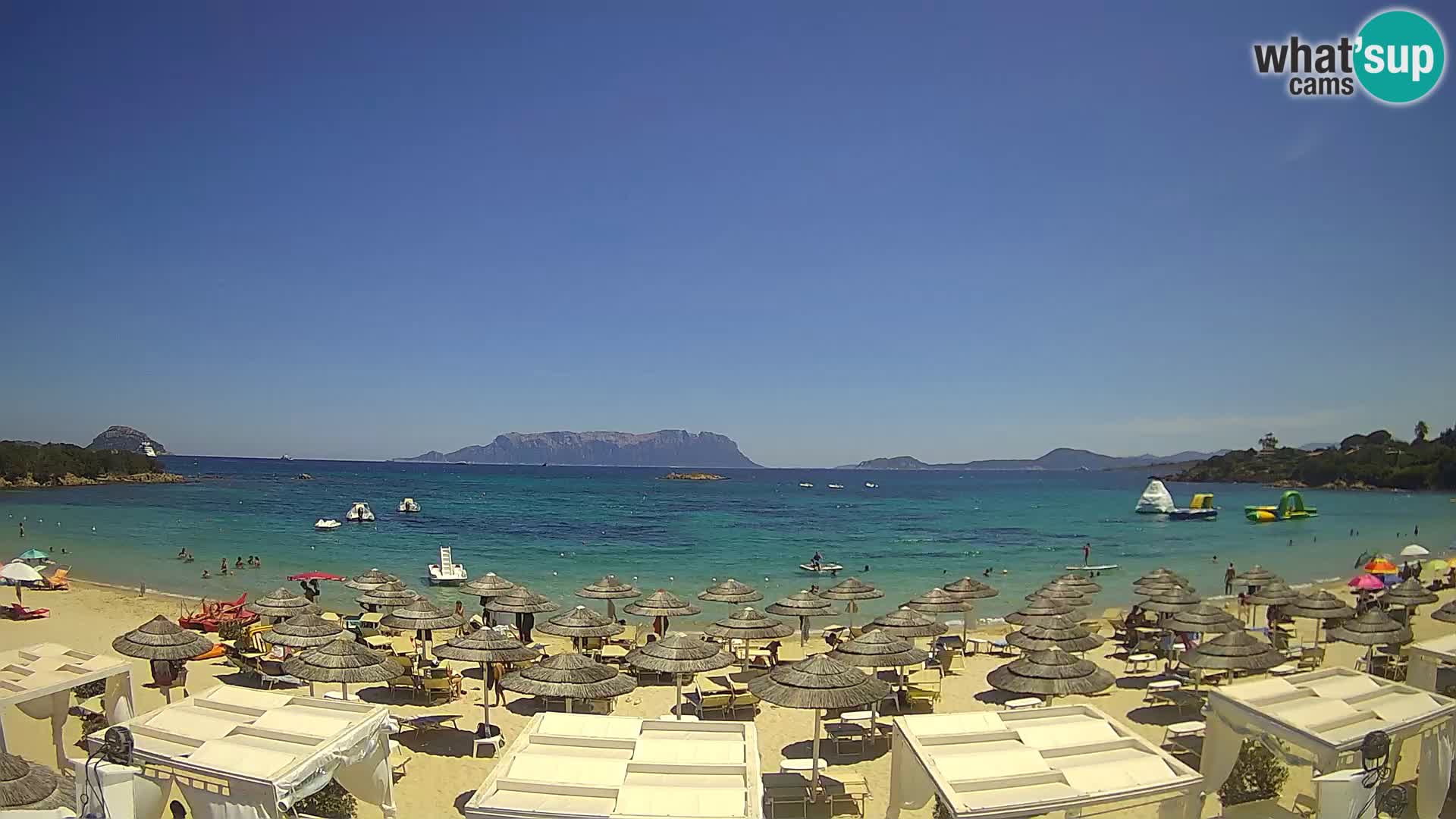 Cala Sassari Strand Live Webcam Golfo Aranci – Sardinien