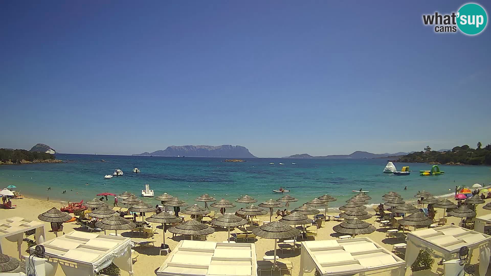 Cala Sassari Strand Live Webcam Golfo Aranci – Sardinien