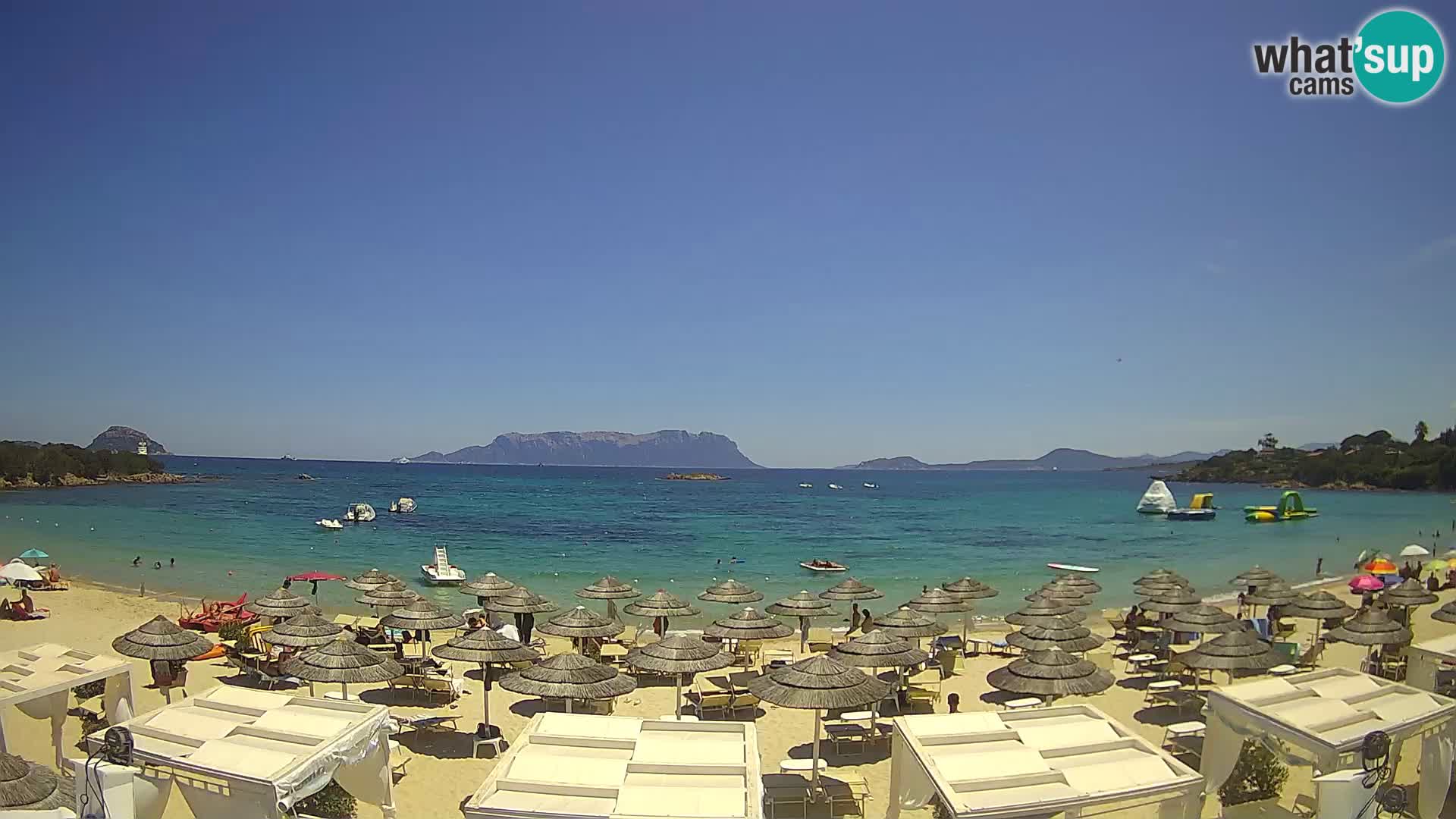 Live webcam spiaggia Cala Sassari beach – Golfo Aranci – Sardegna