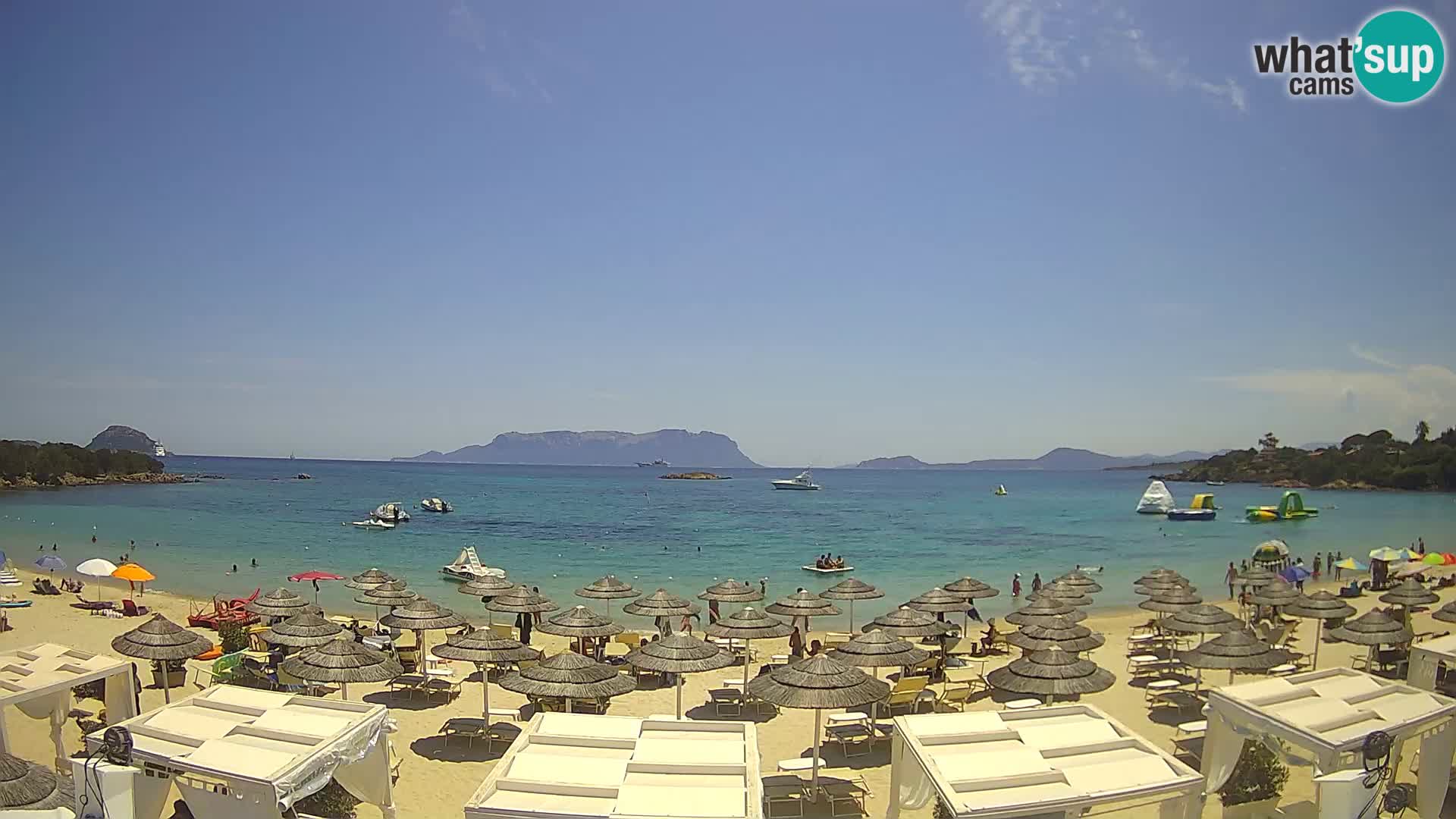 Cala Sassari Strand Live Webcam Golfo Aranci – Sardinien