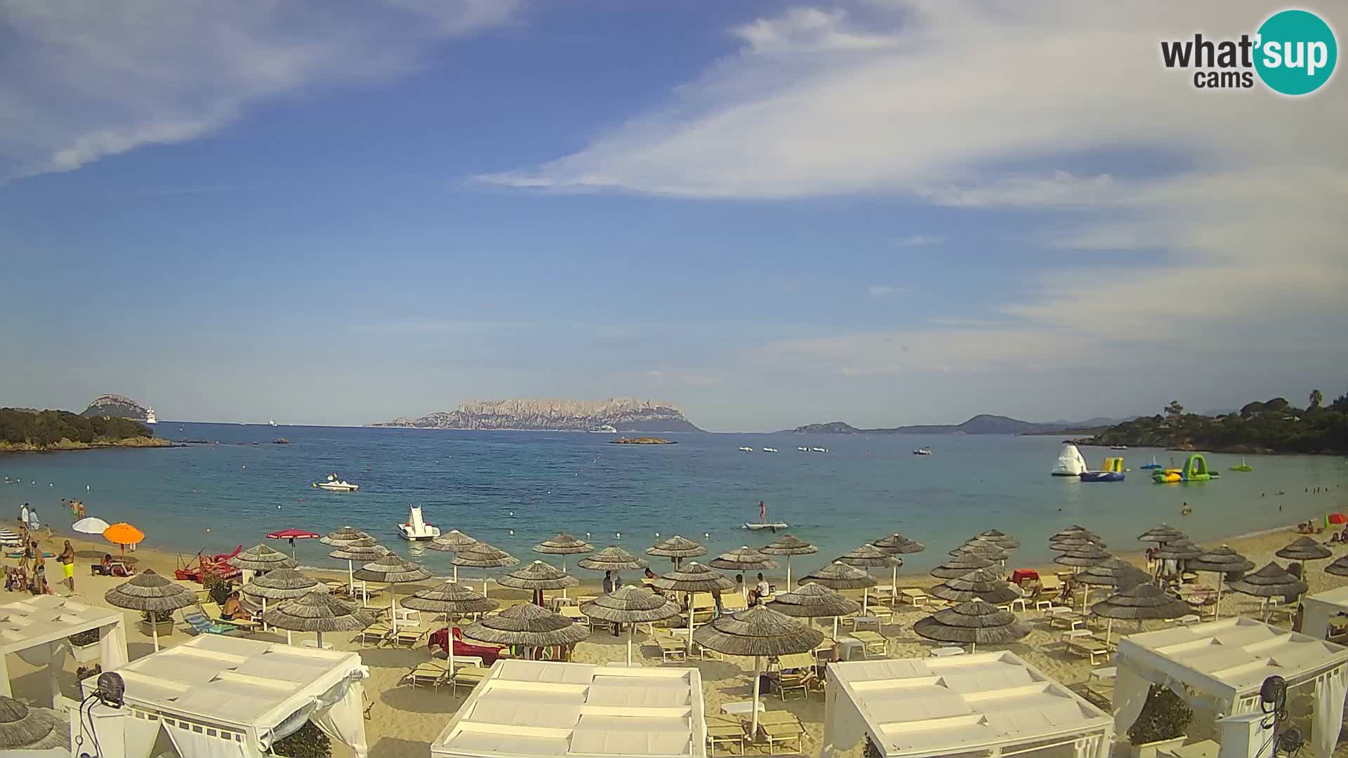Live webcam spiaggia Cala Sassari beach – Golfo Aranci – Sardegna