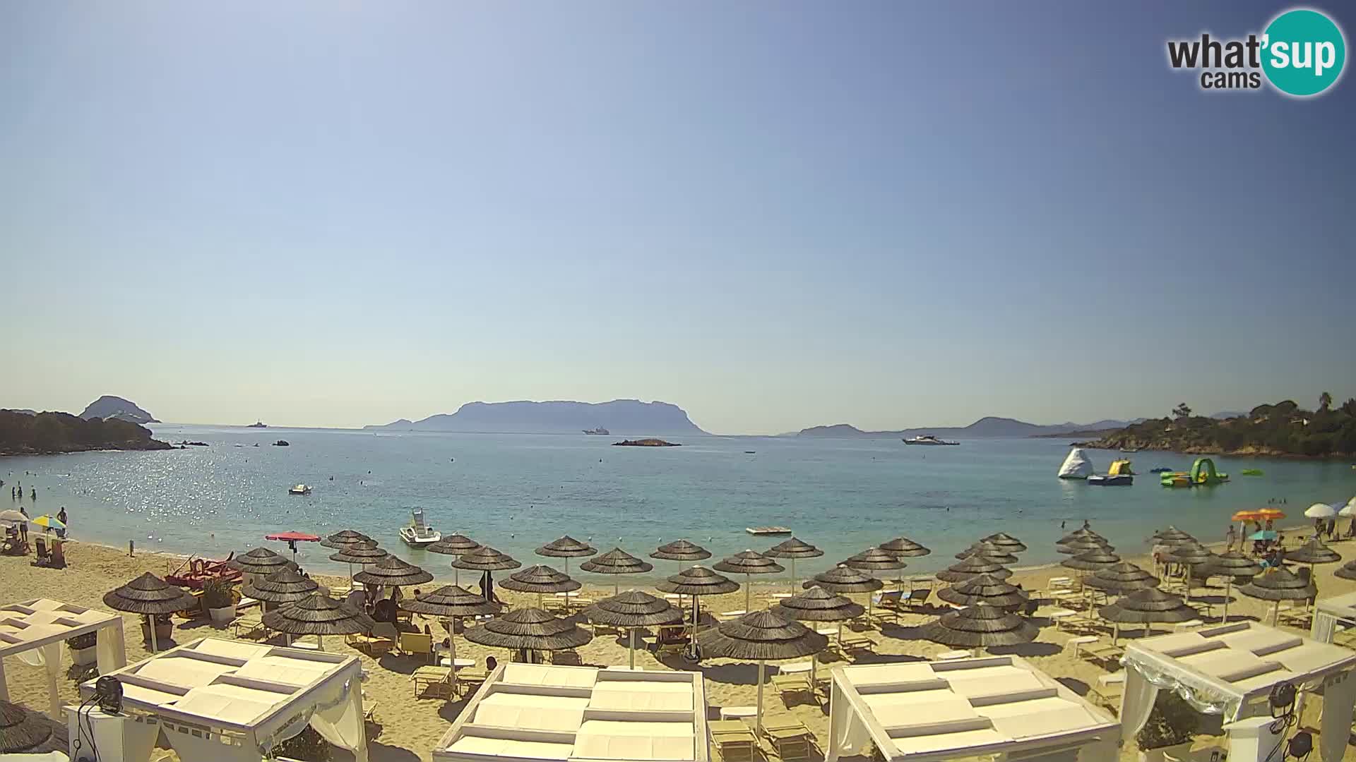 Live webcam spiaggia Cala Sassari beach – Golfo Aranci – Sardegna