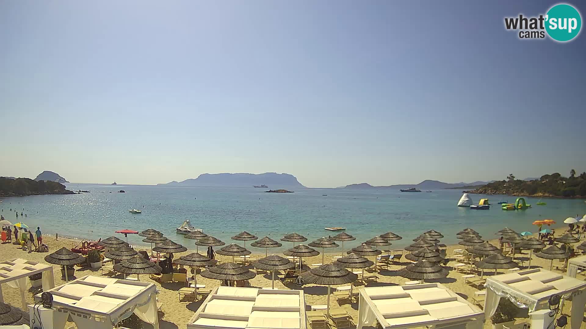Cala Sassari Strand Live Webcam Golfo Aranci – Sardinien
