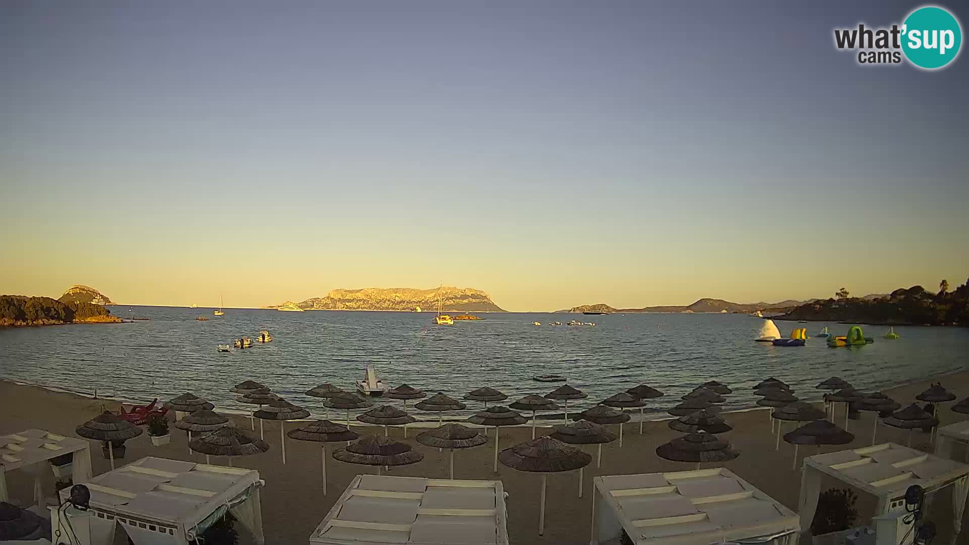Live webcam spiaggia Cala Sassari beach – Golfo Aranci – Sardegna