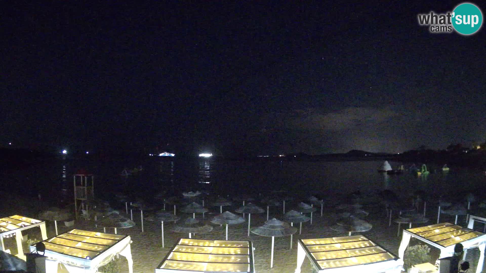 Live webcam spiaggia Cala Sassari beach – Golfo Aranci – Sardegna