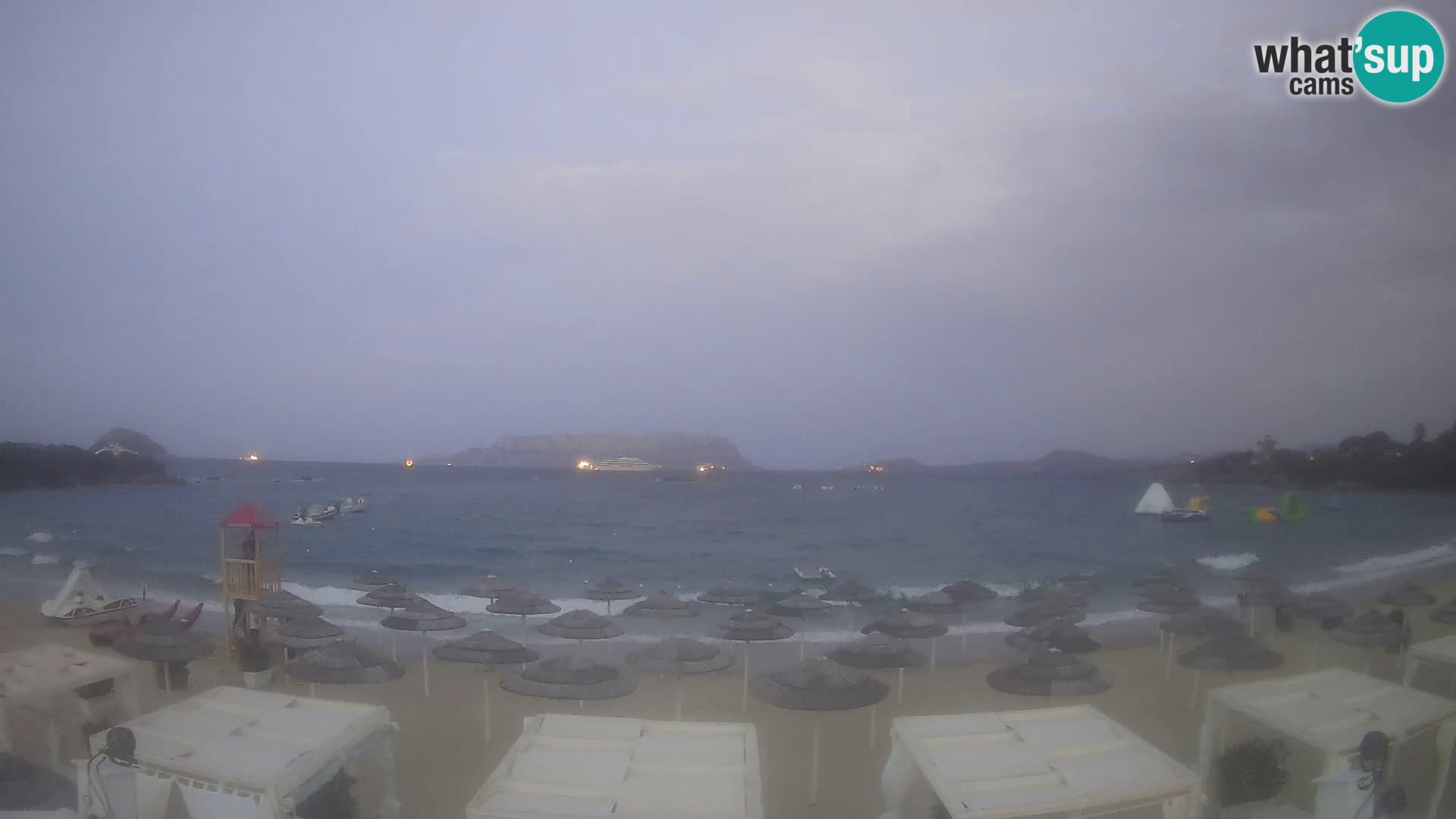Live webcam spiaggia Cala Sassari beach – Golfo Aranci – Sardegna