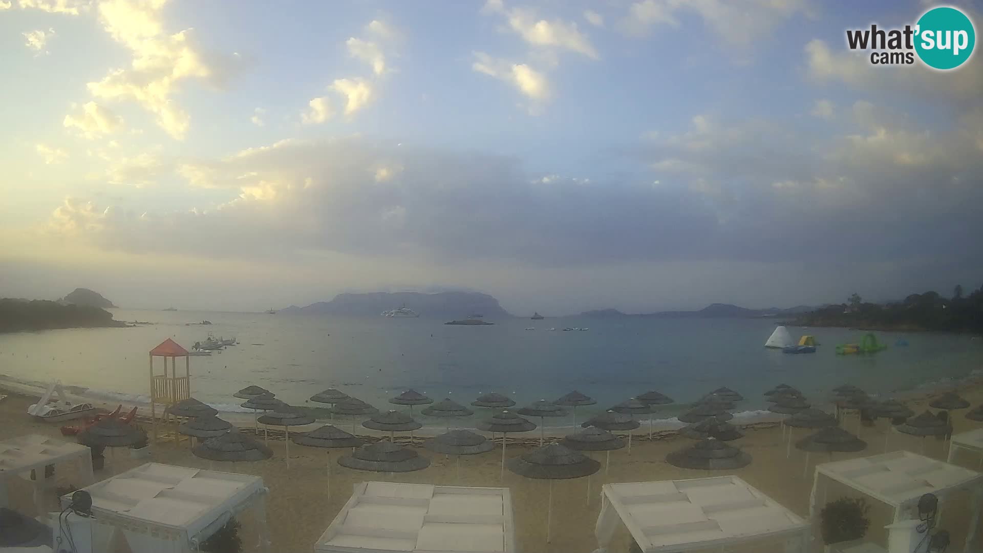 Live webcam spiaggia Cala Sassari beach – Golfo Aranci – Sardegna