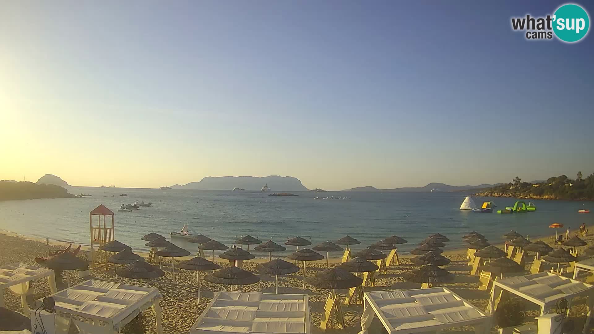 Cala Sassari Strand Live Webcam Golfo Aranci – Sardinien