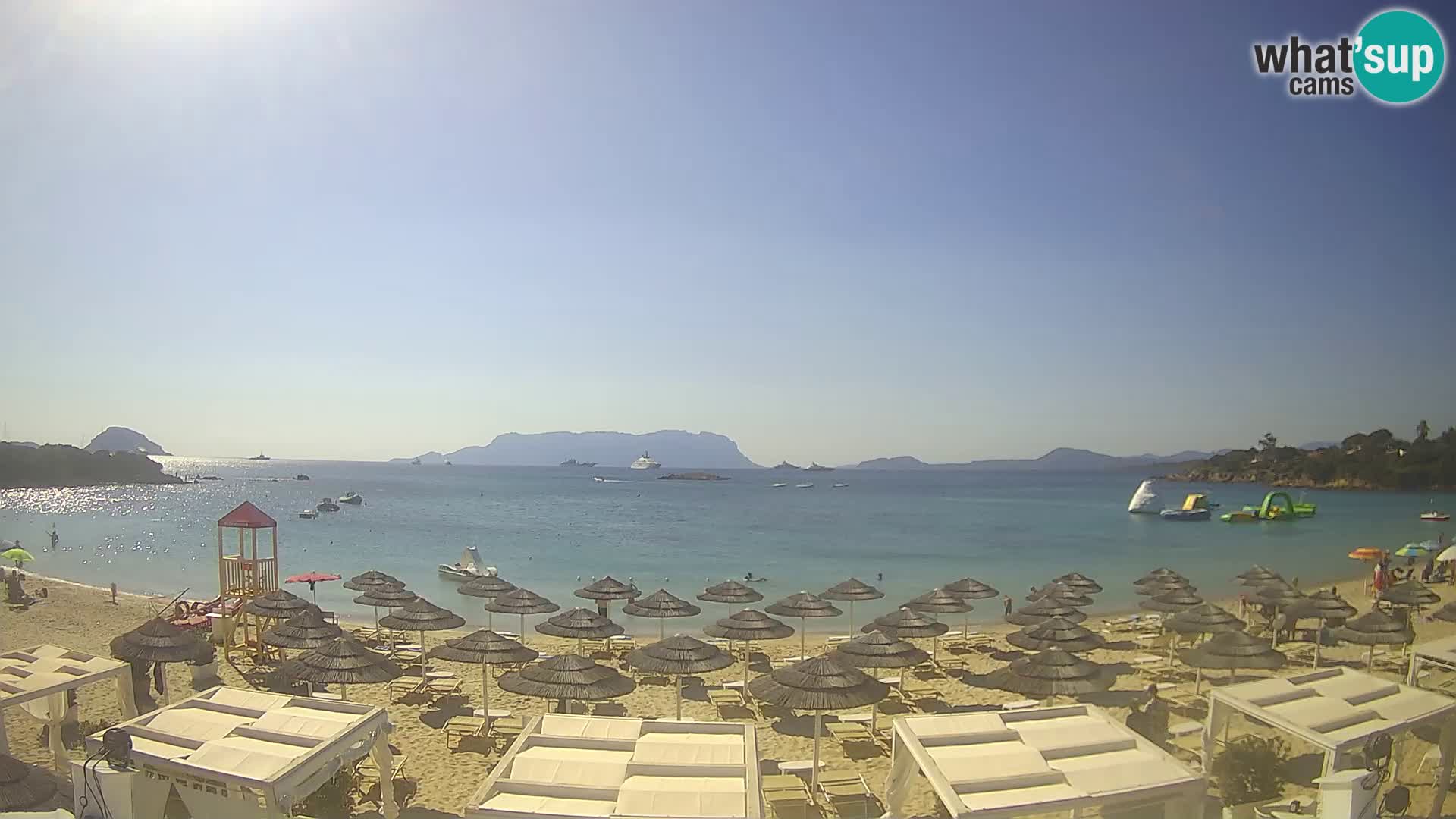 Live webcam spiaggia Cala Sassari beach – Golfo Aranci – Sardegna